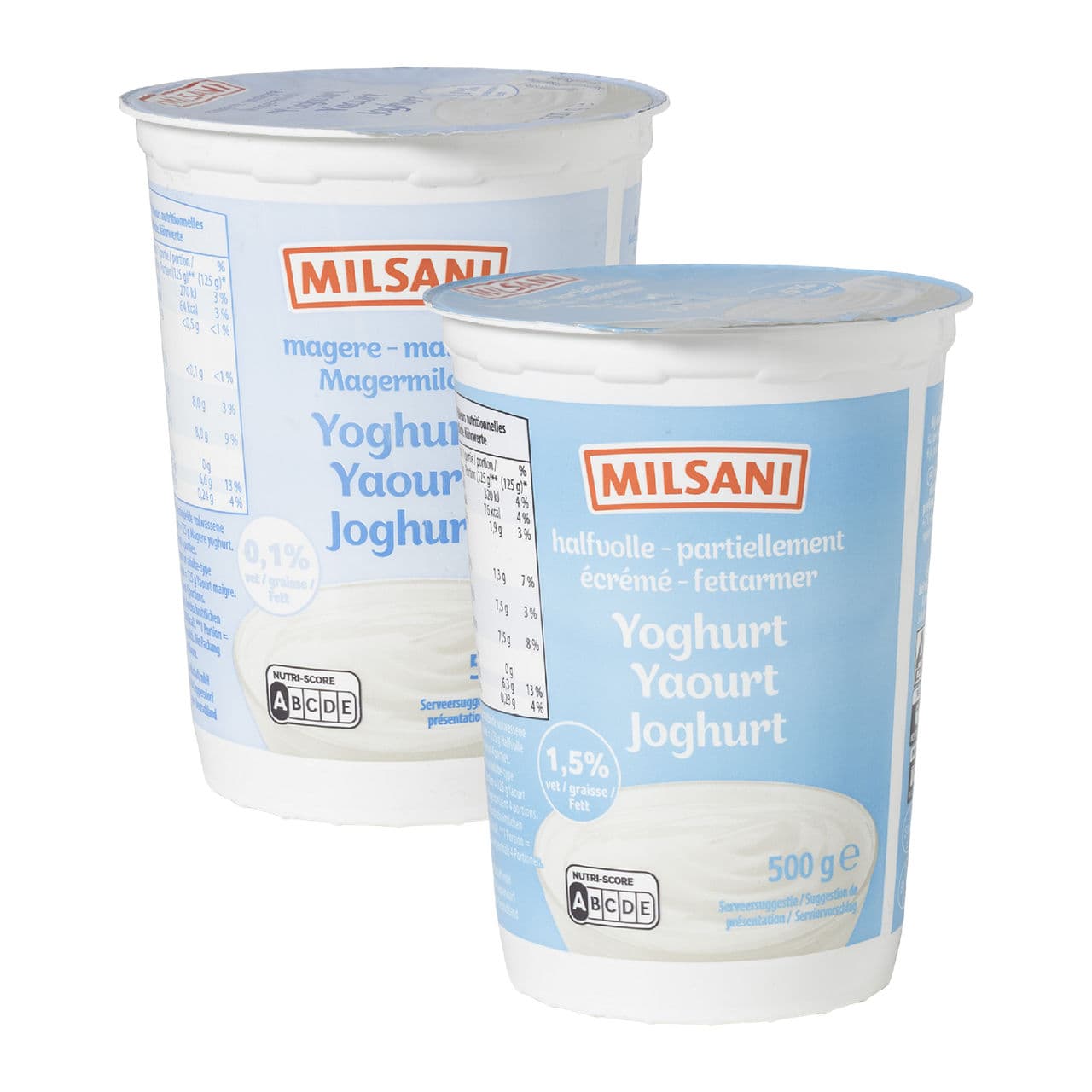 Halfvolle yoghurt