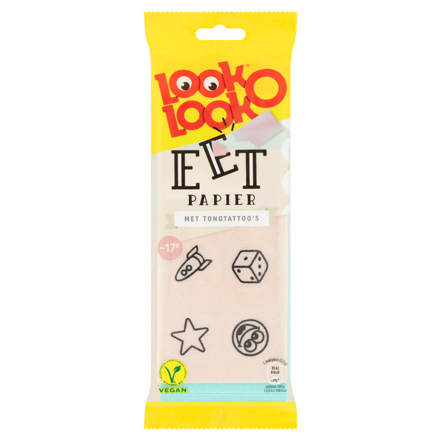 Look O Look Eetpapier Uitdeel snoep Zak