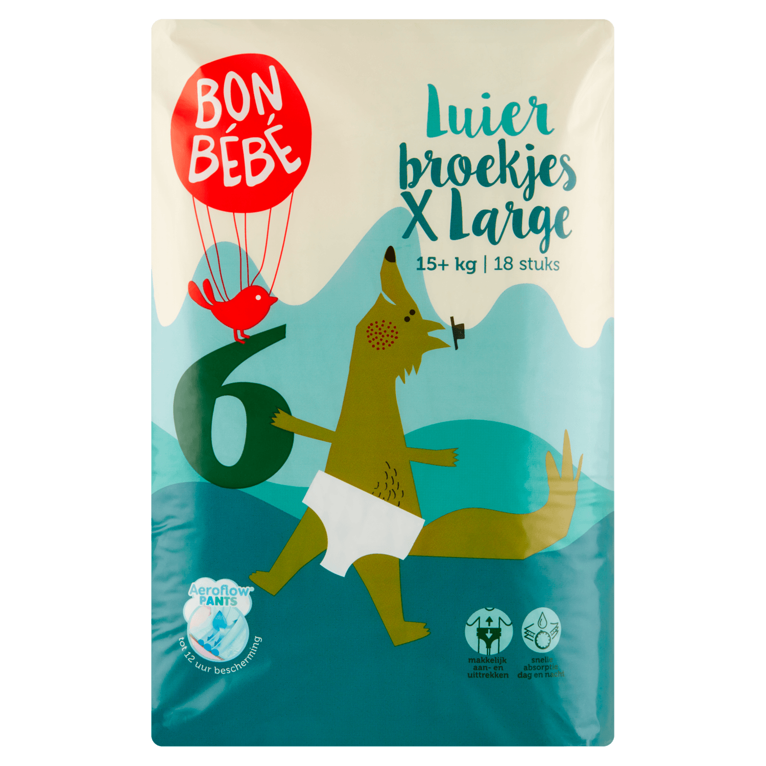 Bonbébé Luierbroekje maat 6 extra large