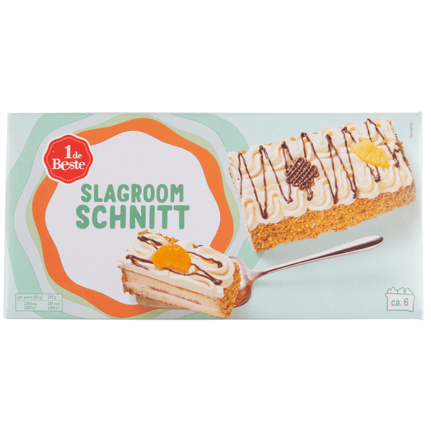 1 De Beste Slagroom schnitt