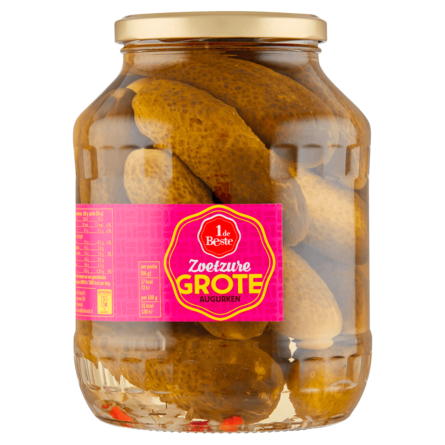 1 De Beste Augurken zoetzuur