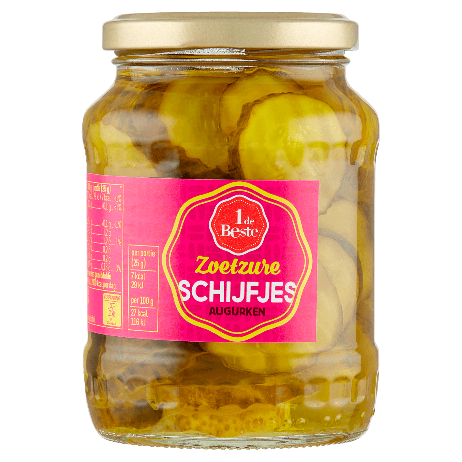 1 De Beste Augurkschijfjes zoetzuur