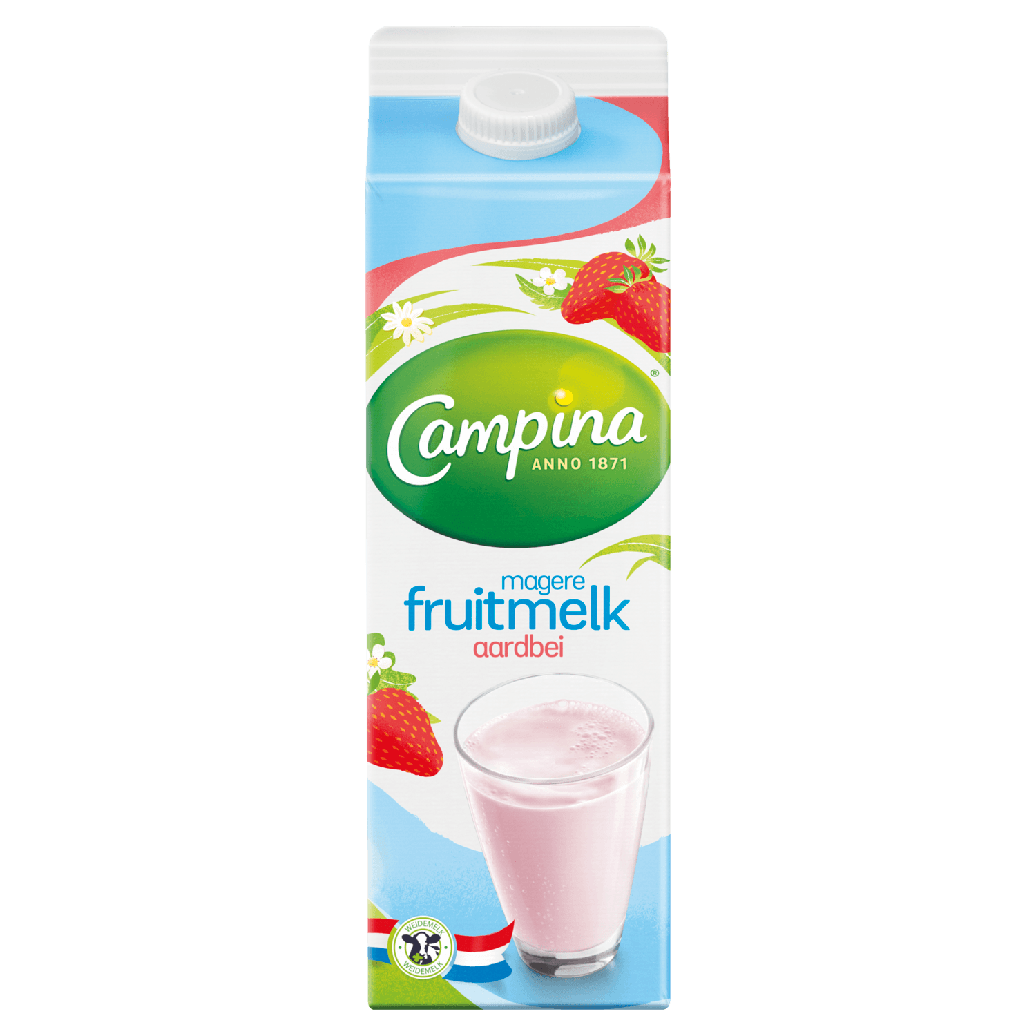 Campina Fruitmelk aardbei