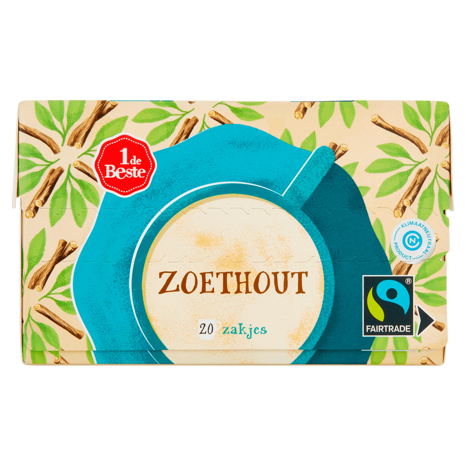 1 De Beste Kruidenthee zoethout kop 20 zakjes