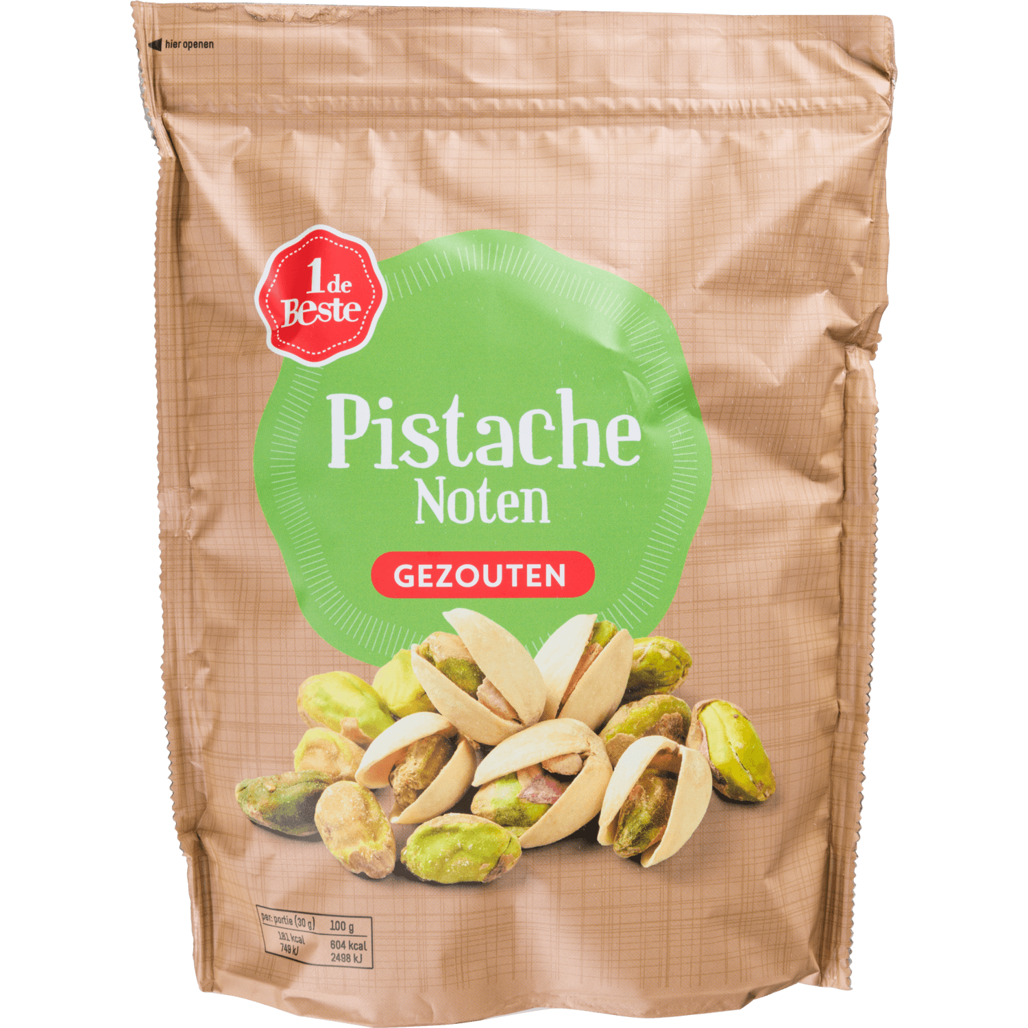 1 De Beste Pistachenoten gebrand en gezouten