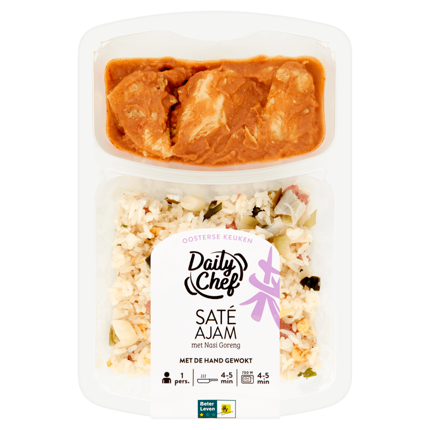 Daily Chef Nasi + sate ajam