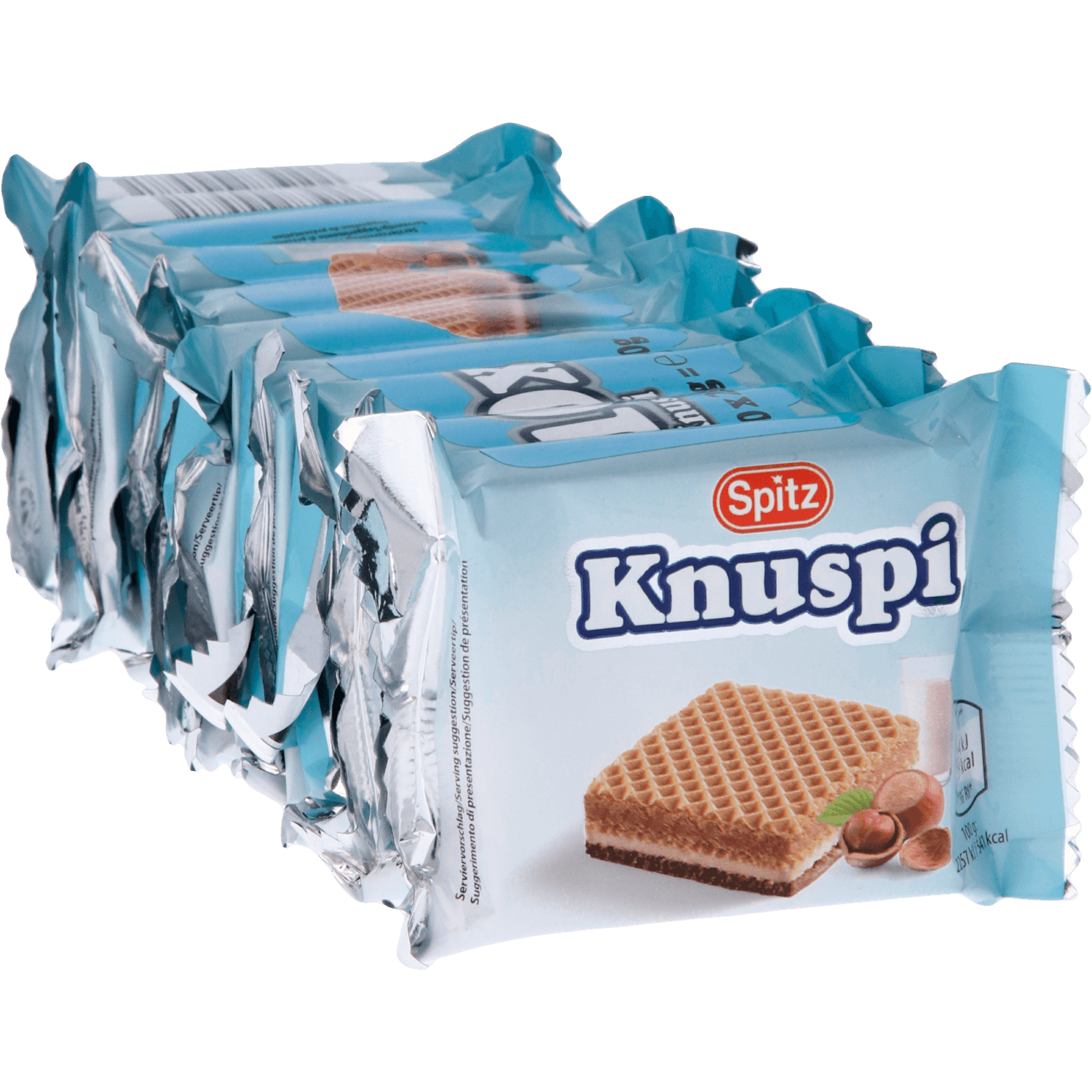 Spitz Knuspi melk & hazelnoot 10 stuks