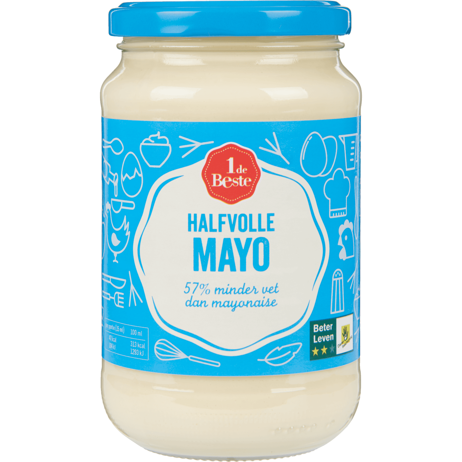 1 De Beste Mayonaise halfvol