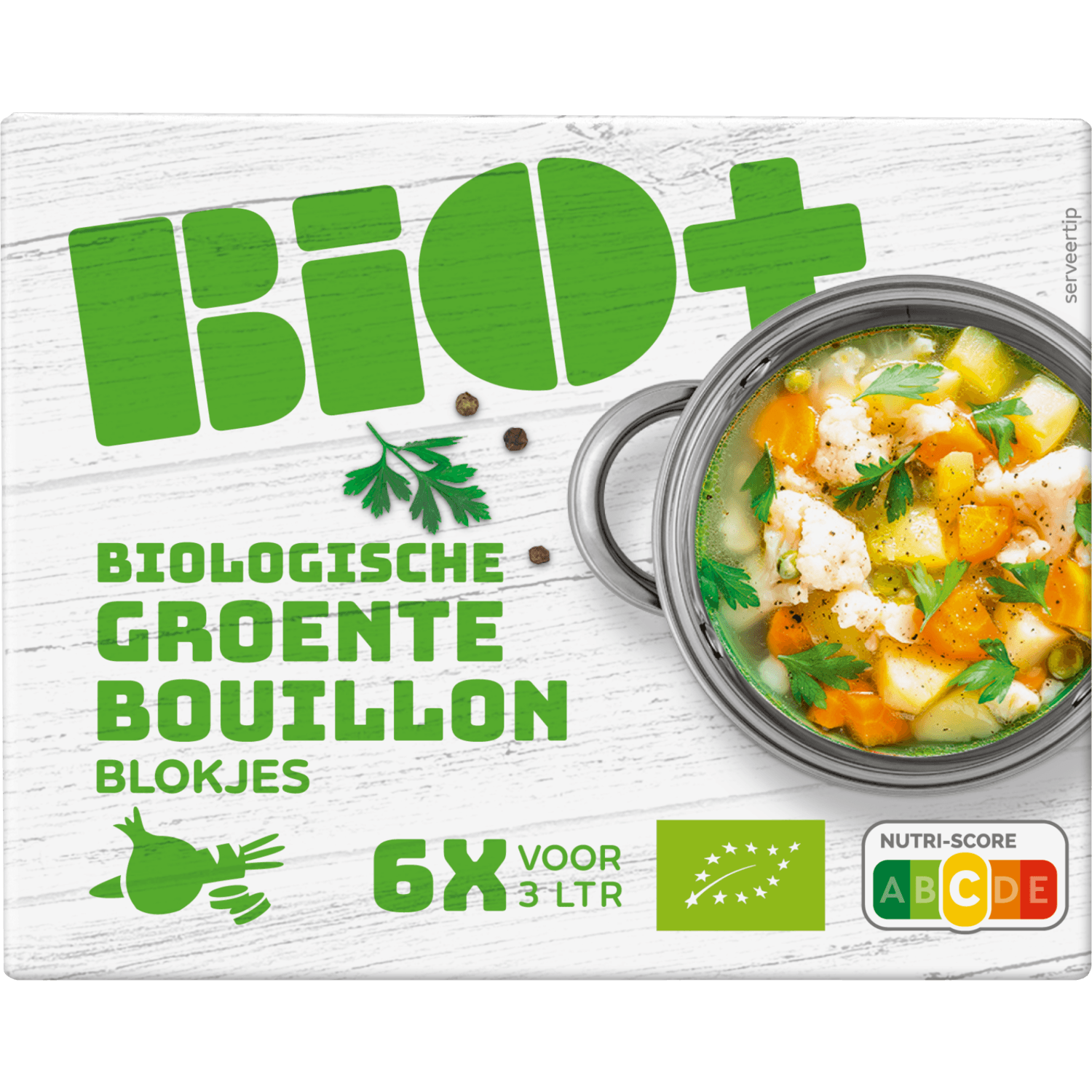 Bio+ Bouillonblokjes groente