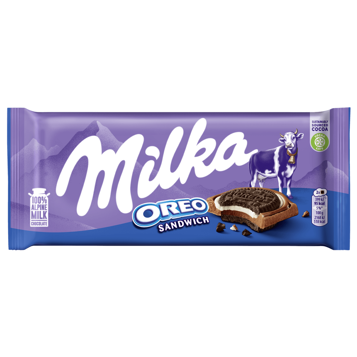 Milka Oreo sandwich