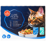 1 De Beste Kat luxe filets vis variatie 12 stuks