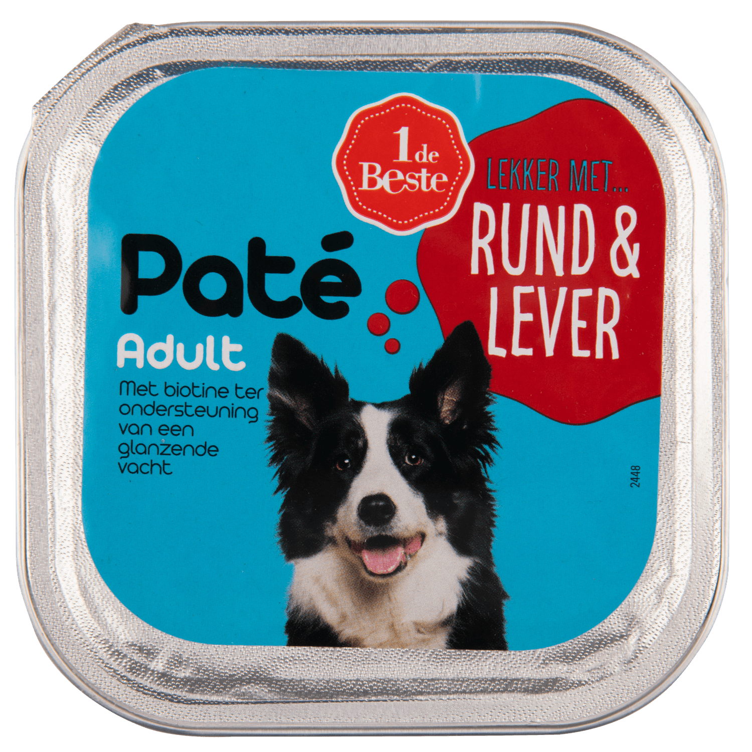1 De Beste Hond pate rund & lever