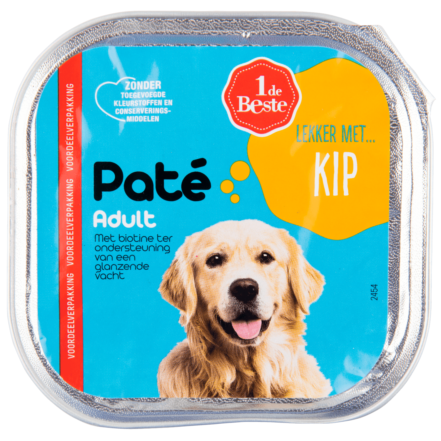 1 De Beste Hond pate met kip