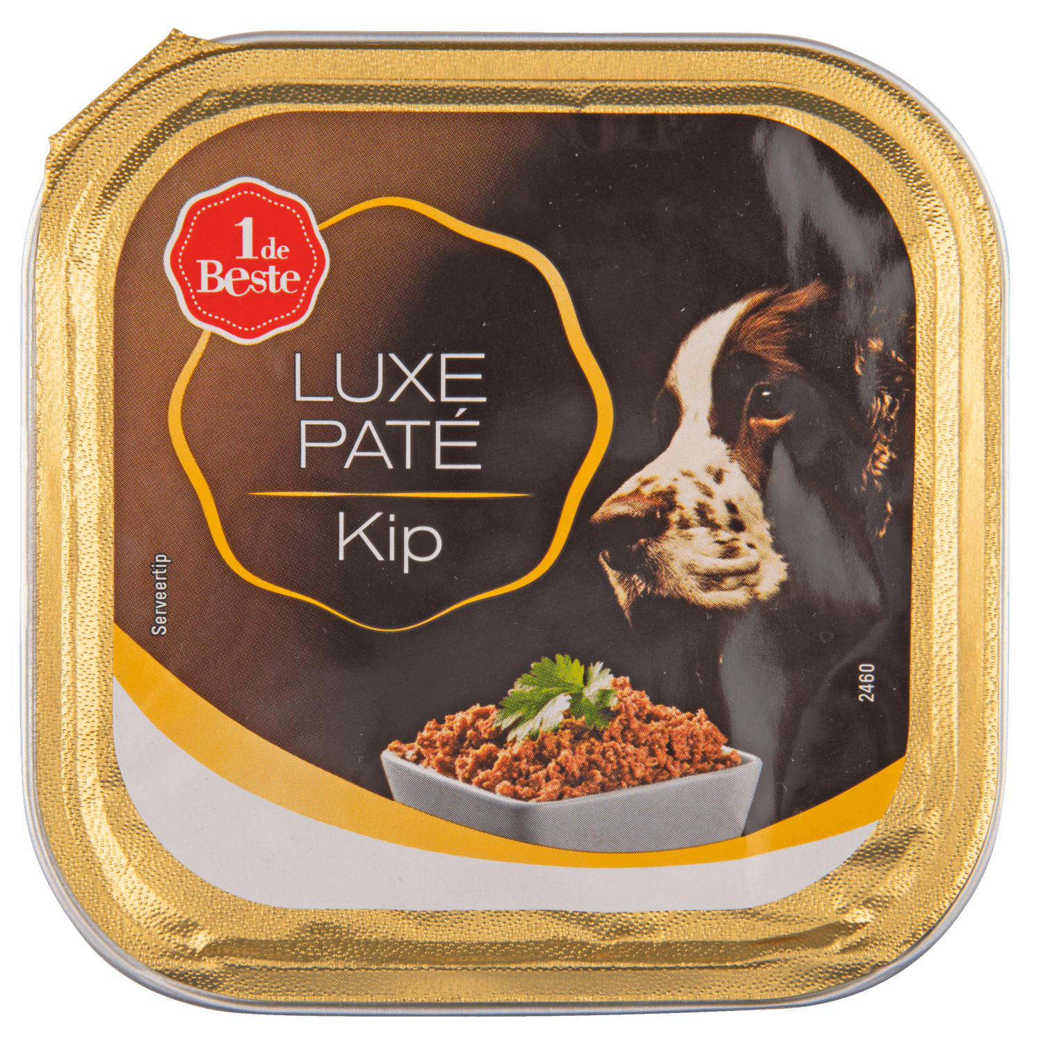 1 De Beste Hond luxe pate met kip
