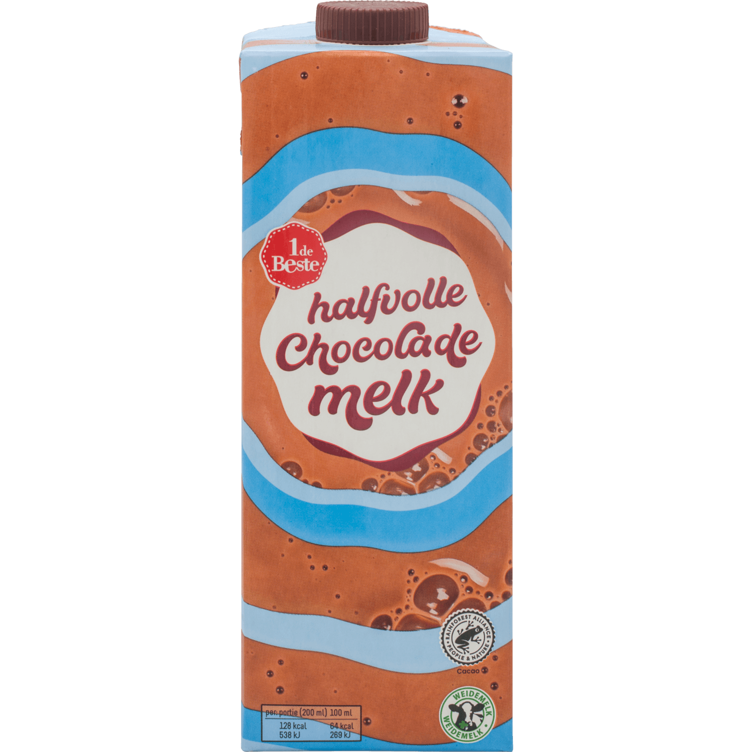 1 De Beste Chocolademelk halfvol