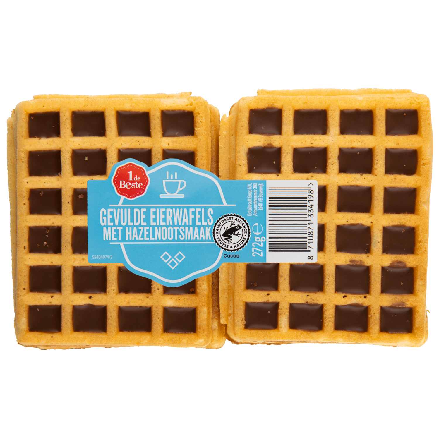 1 De Beste Hazelnoot eierwafels