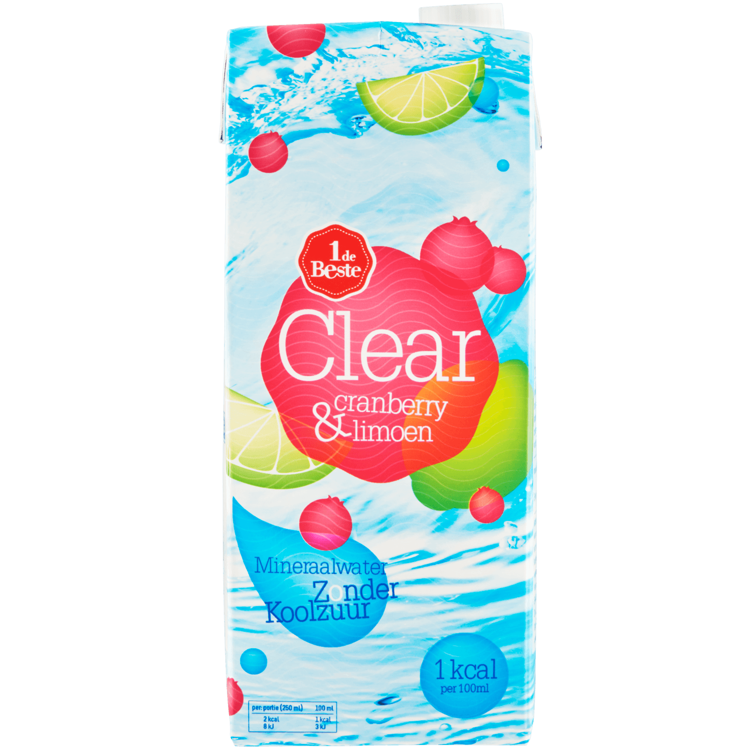 1 De Beste Clear cranberry-limoen