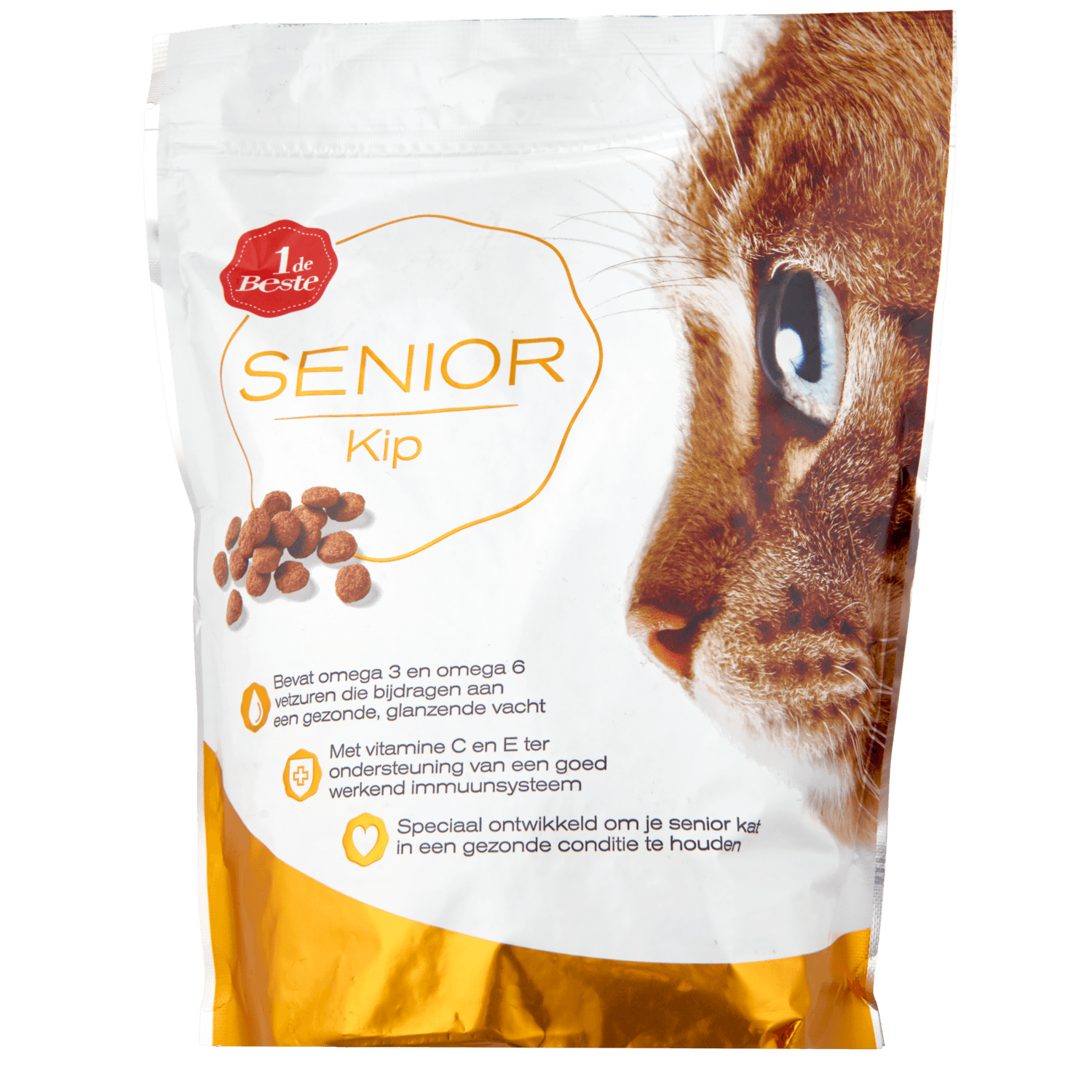 1 De Beste Kattenvoer senior kip