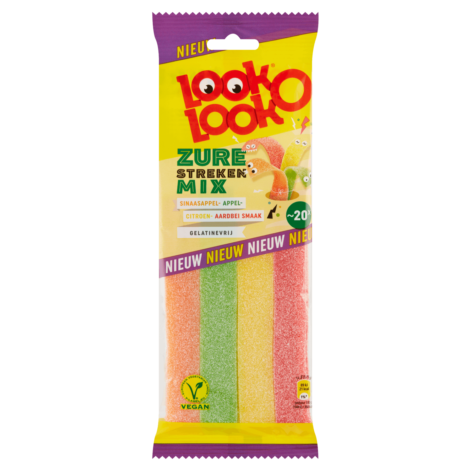 Look O Look Zure streken mix