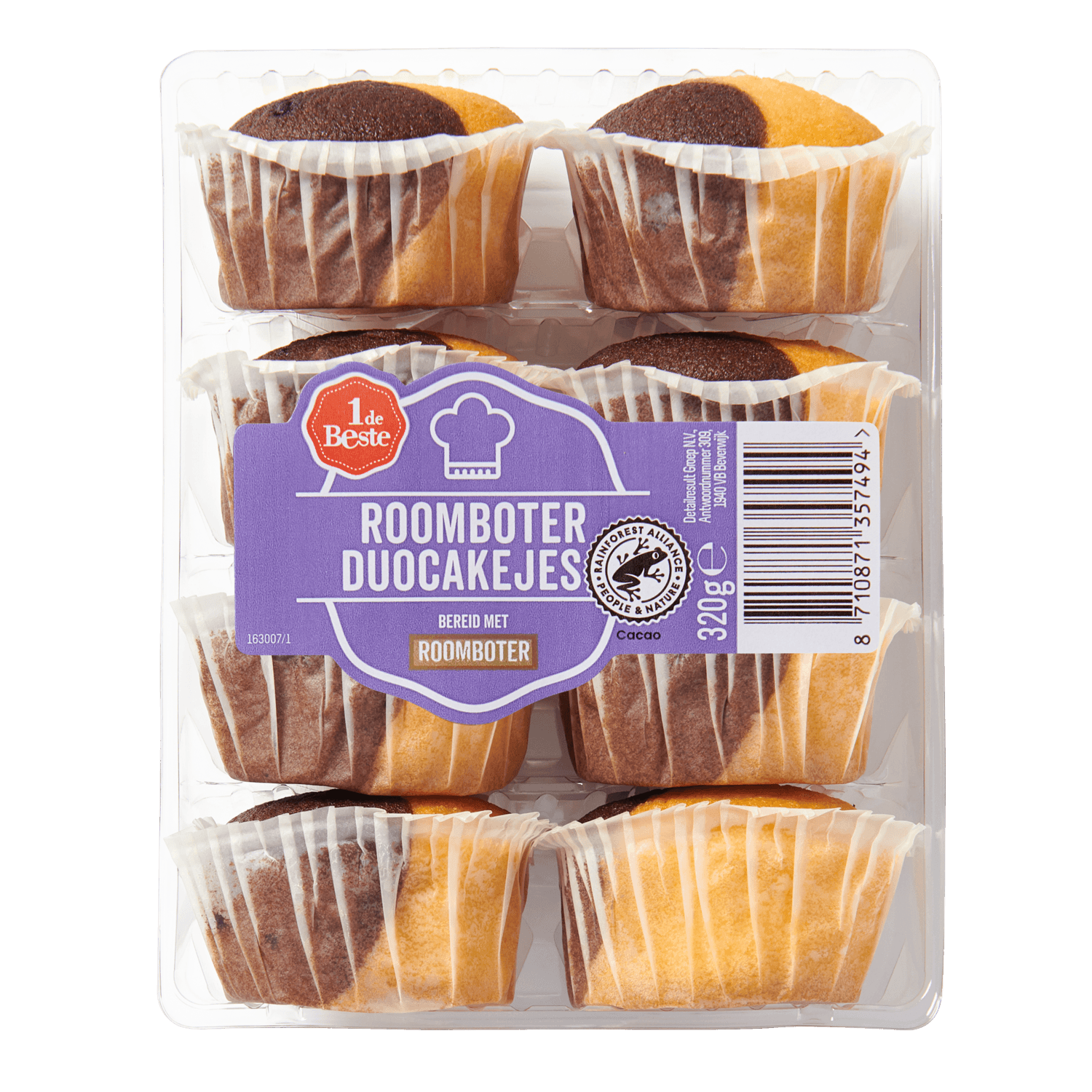 1 De Beste Duo cakejes roomboter