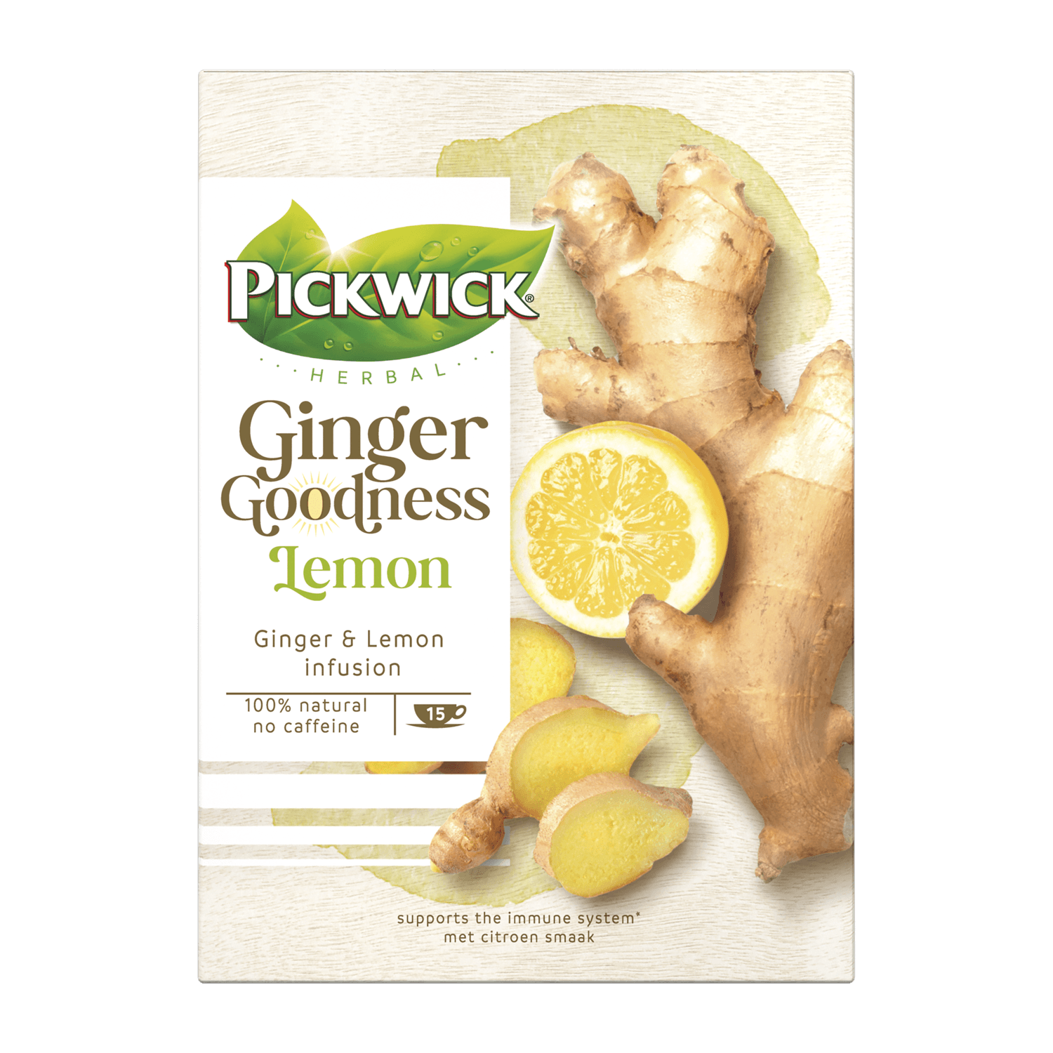 Pickwick Thee ginger goodness lemon 15 zk