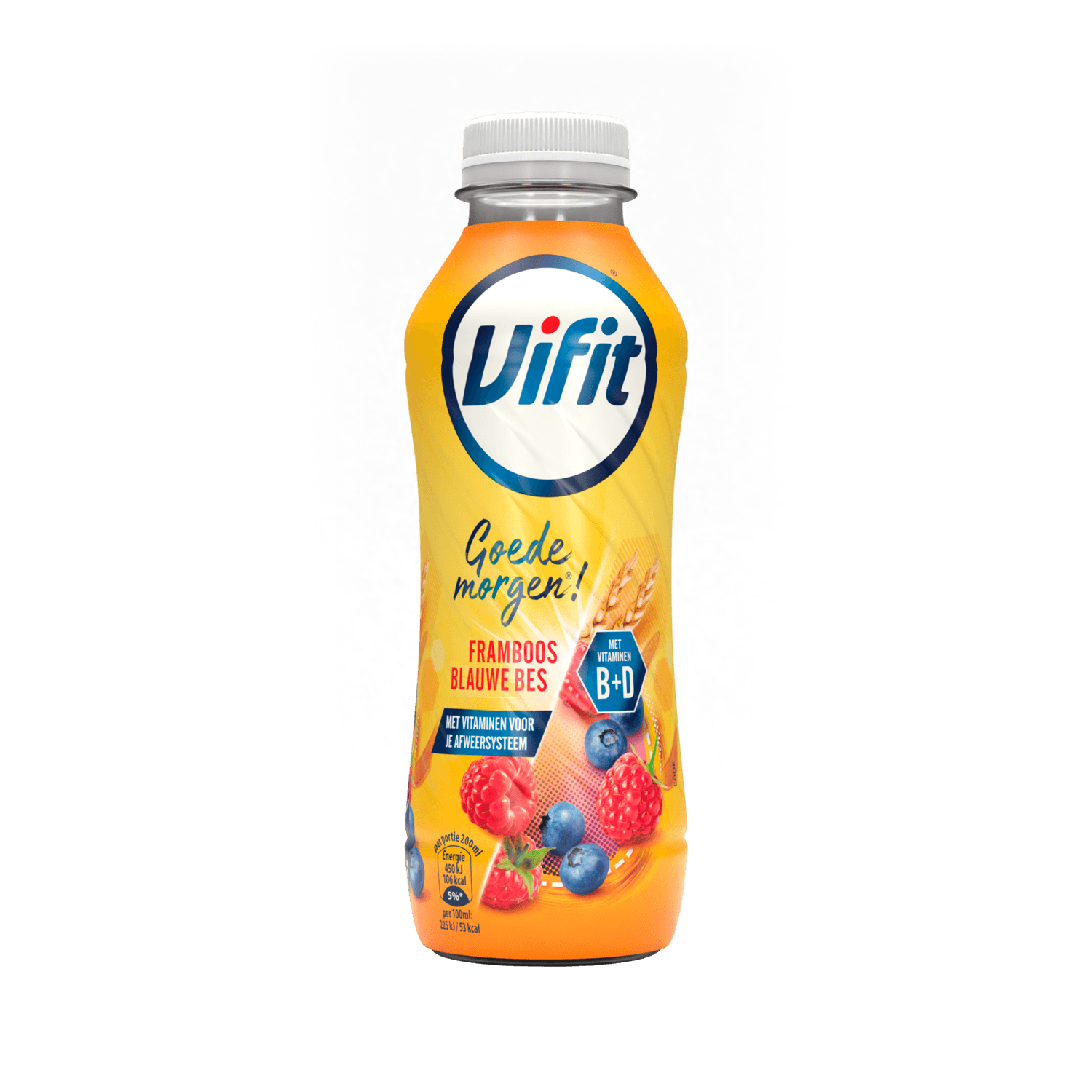 Vifit Goedemorgen framboos- blauwe bes