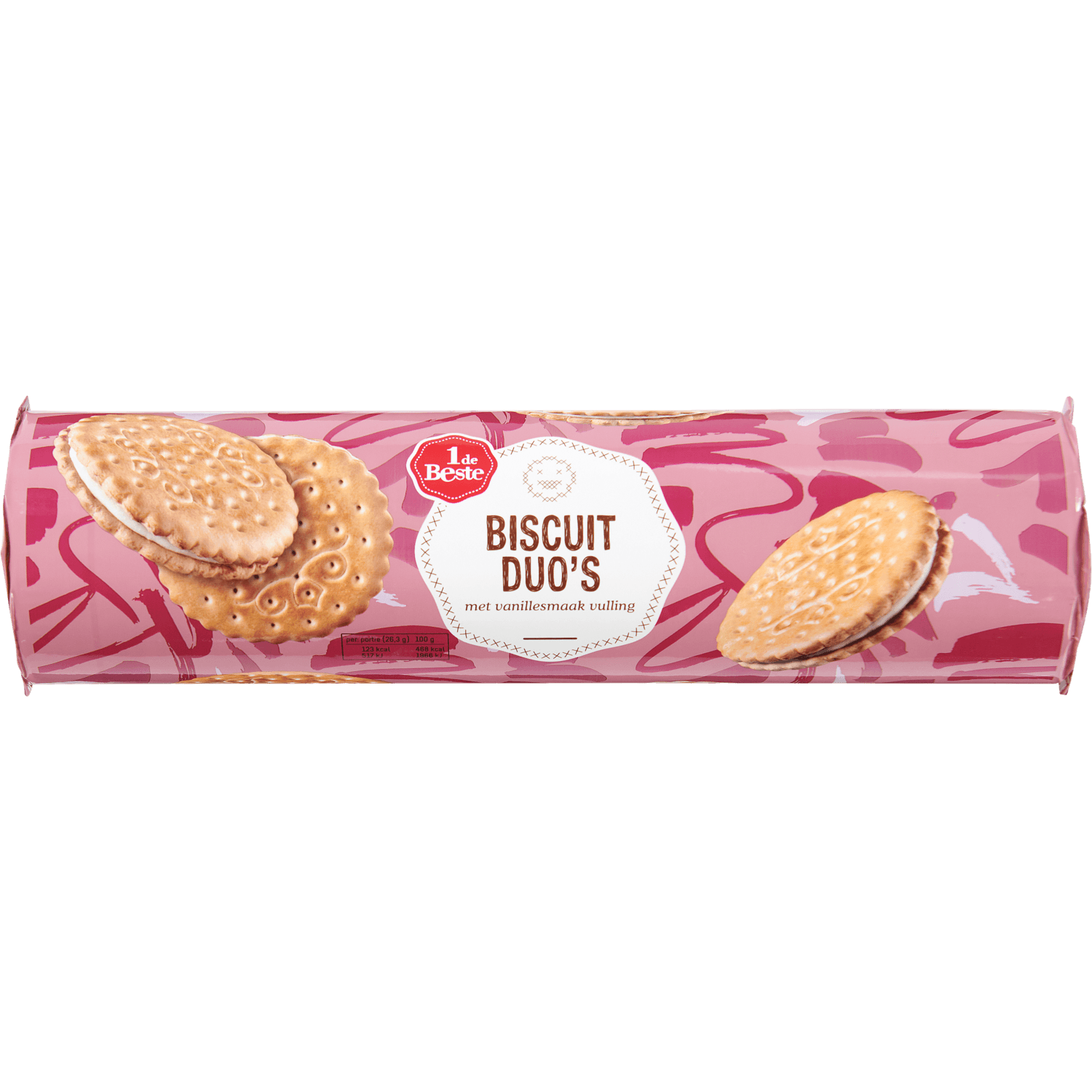 1 De Beste Biscuit duos vanille