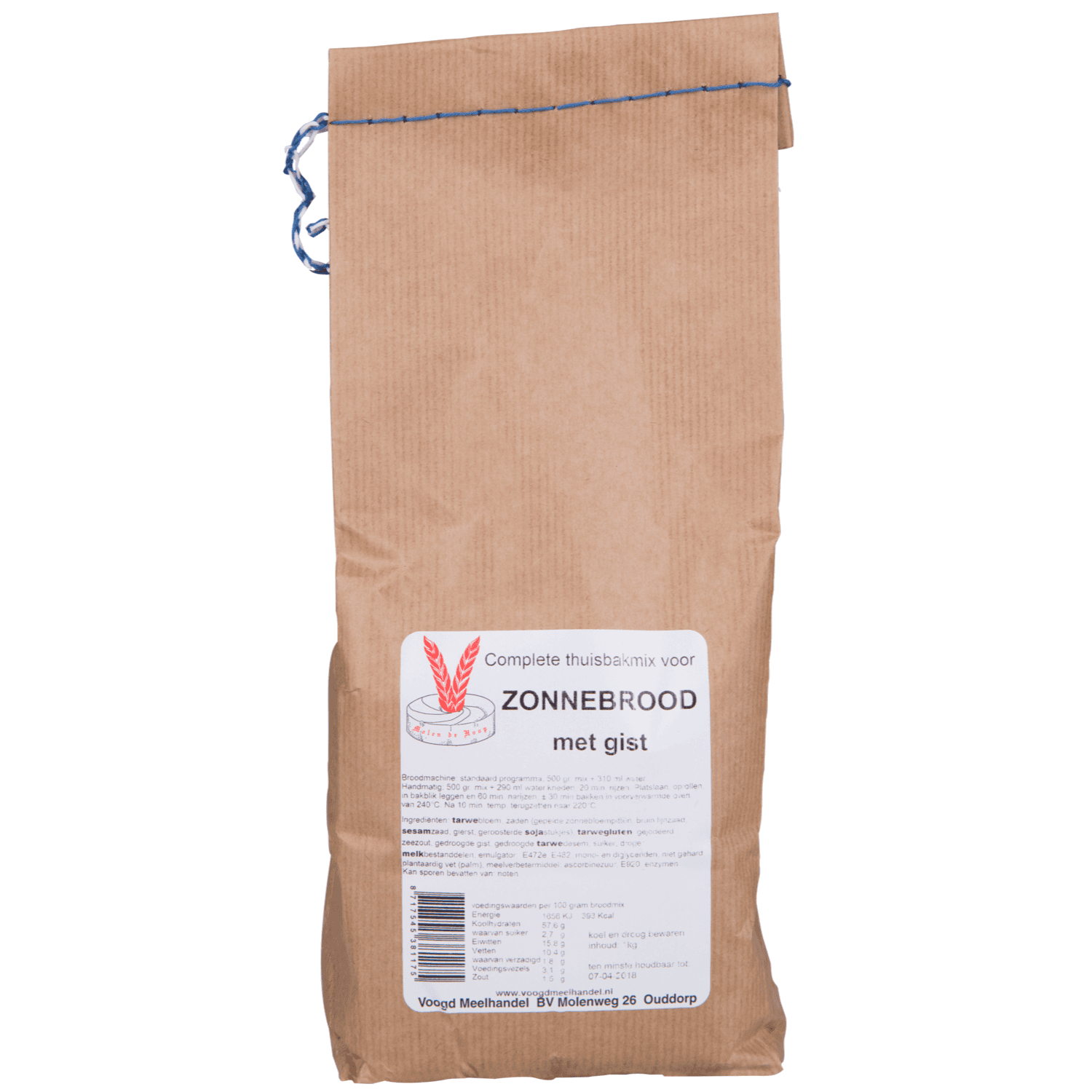 Voogd Thuisbakmix zonnebrood