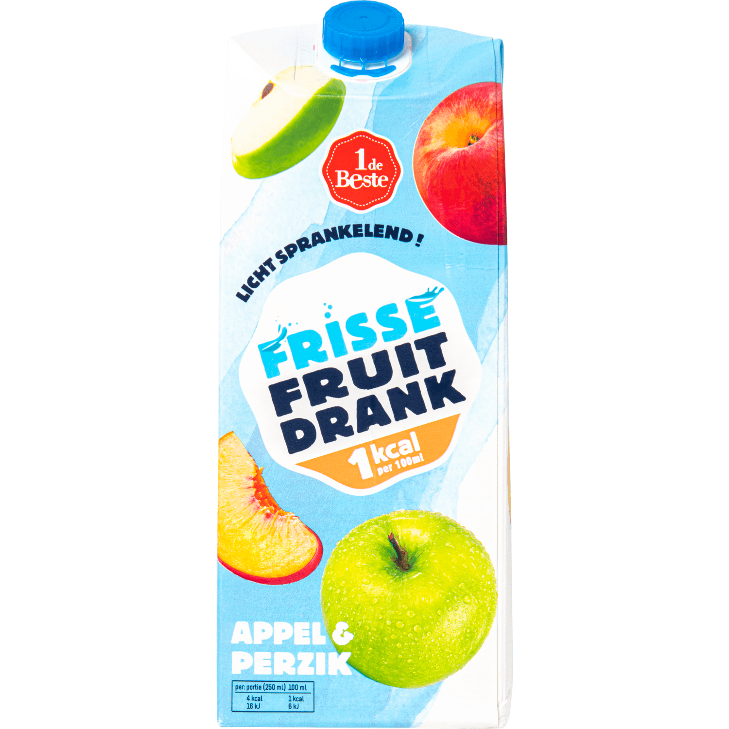 1 De Beste Tintelend met appel en perzik 1 kcal