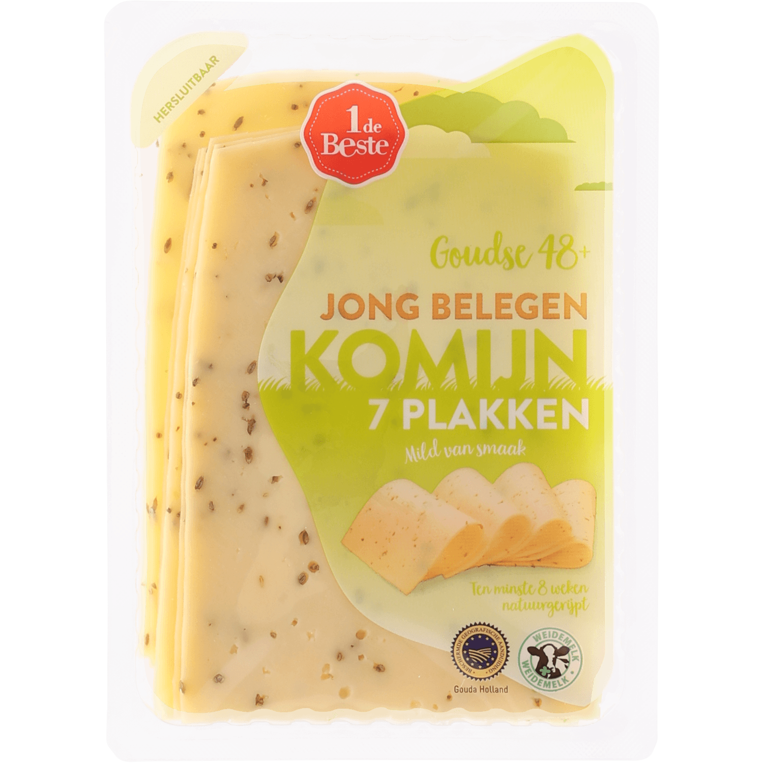 1 De Beste Komijn jong belegen 48+ plakken