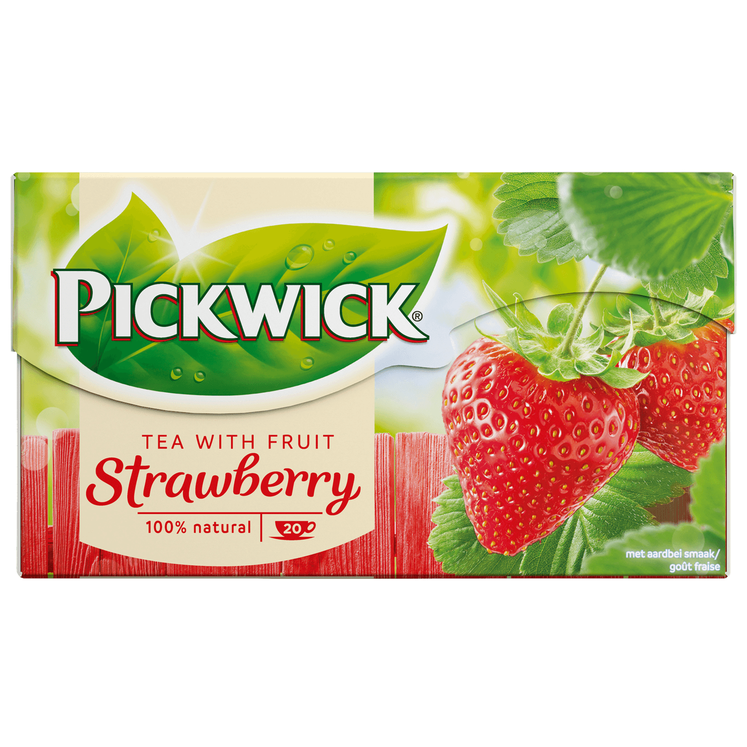 Pickwick Aardbei fruit thee