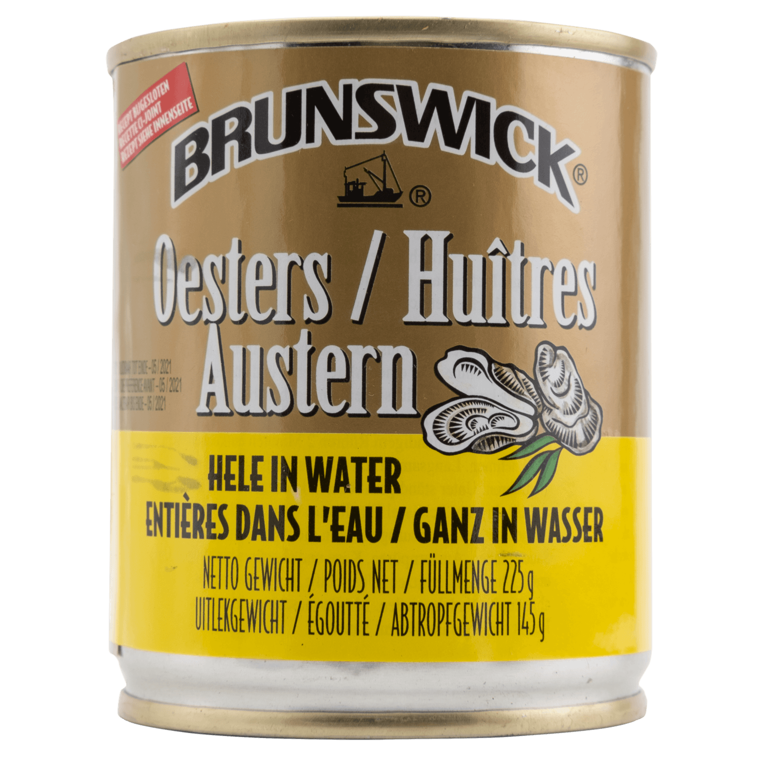 Brunswick Oesters naturel