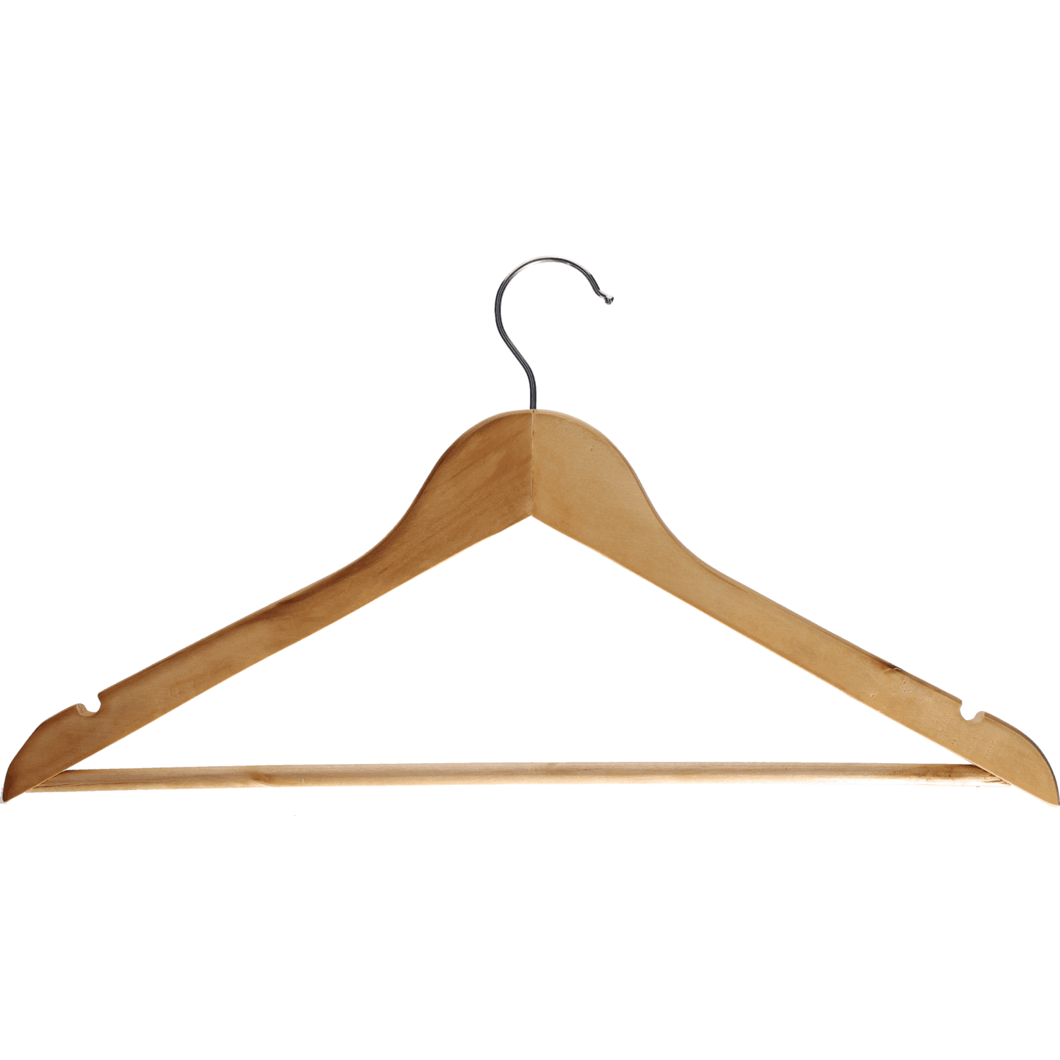 Houten kledinghangers Diverse kleuren