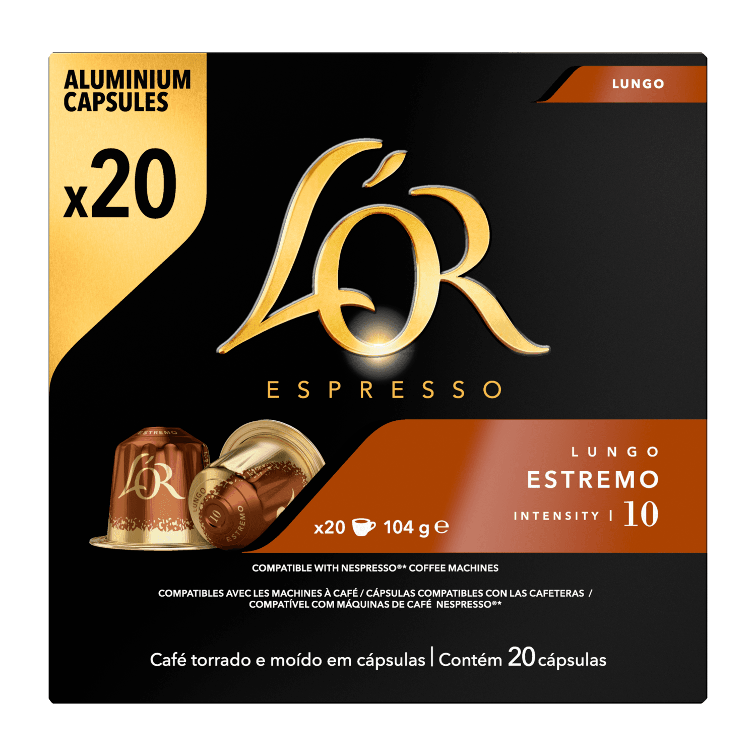 L'Or Lungo Estremo Koffiecups Voordeelpak