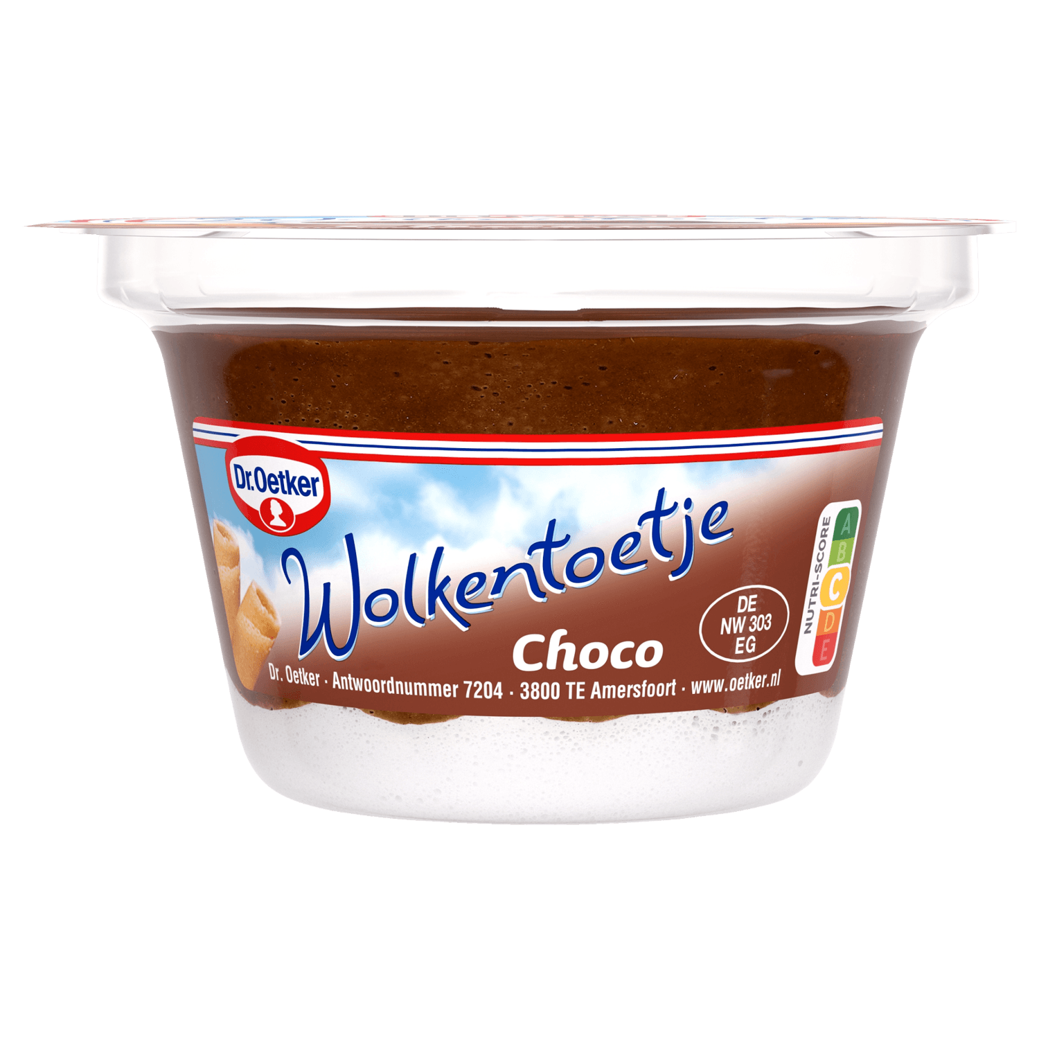 Dr. Oetker Wolkentoetje chocolade