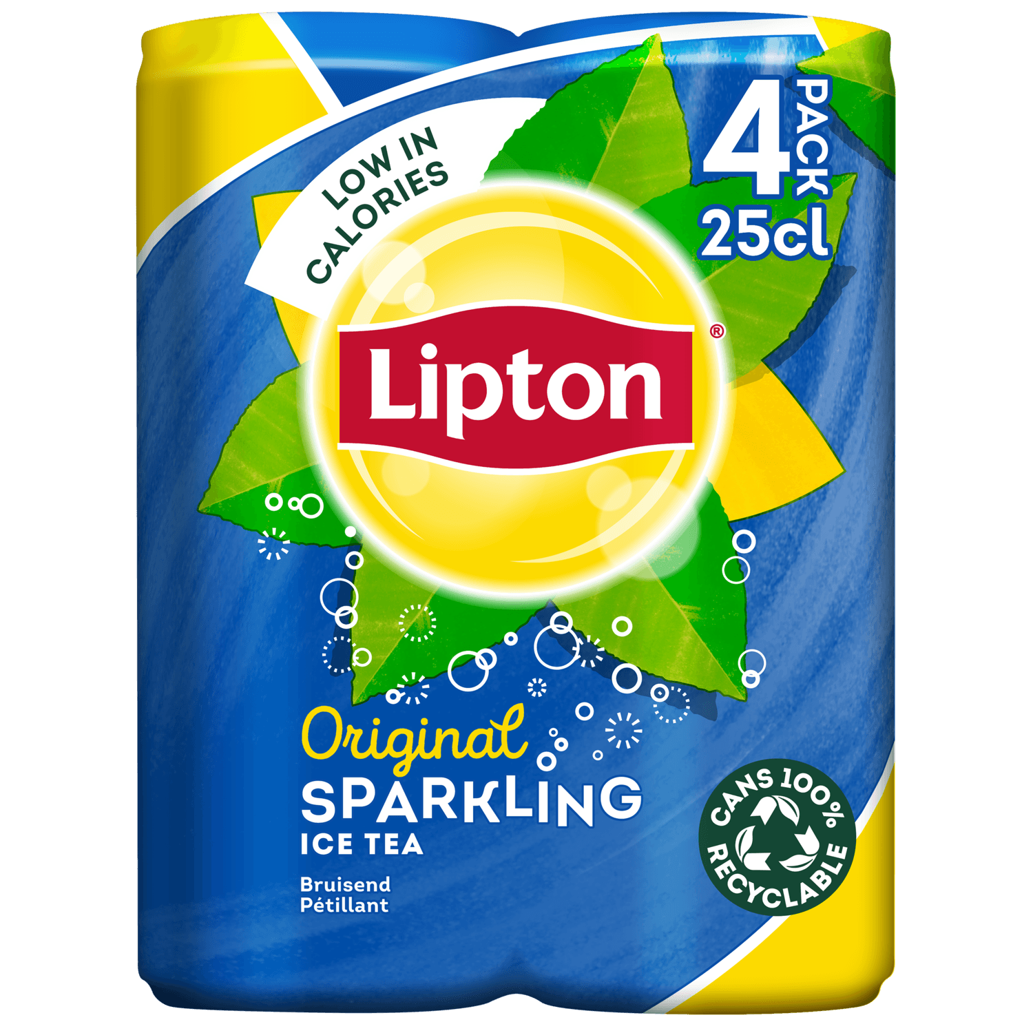 Lipton Ice tea sparkling 4x25 cl