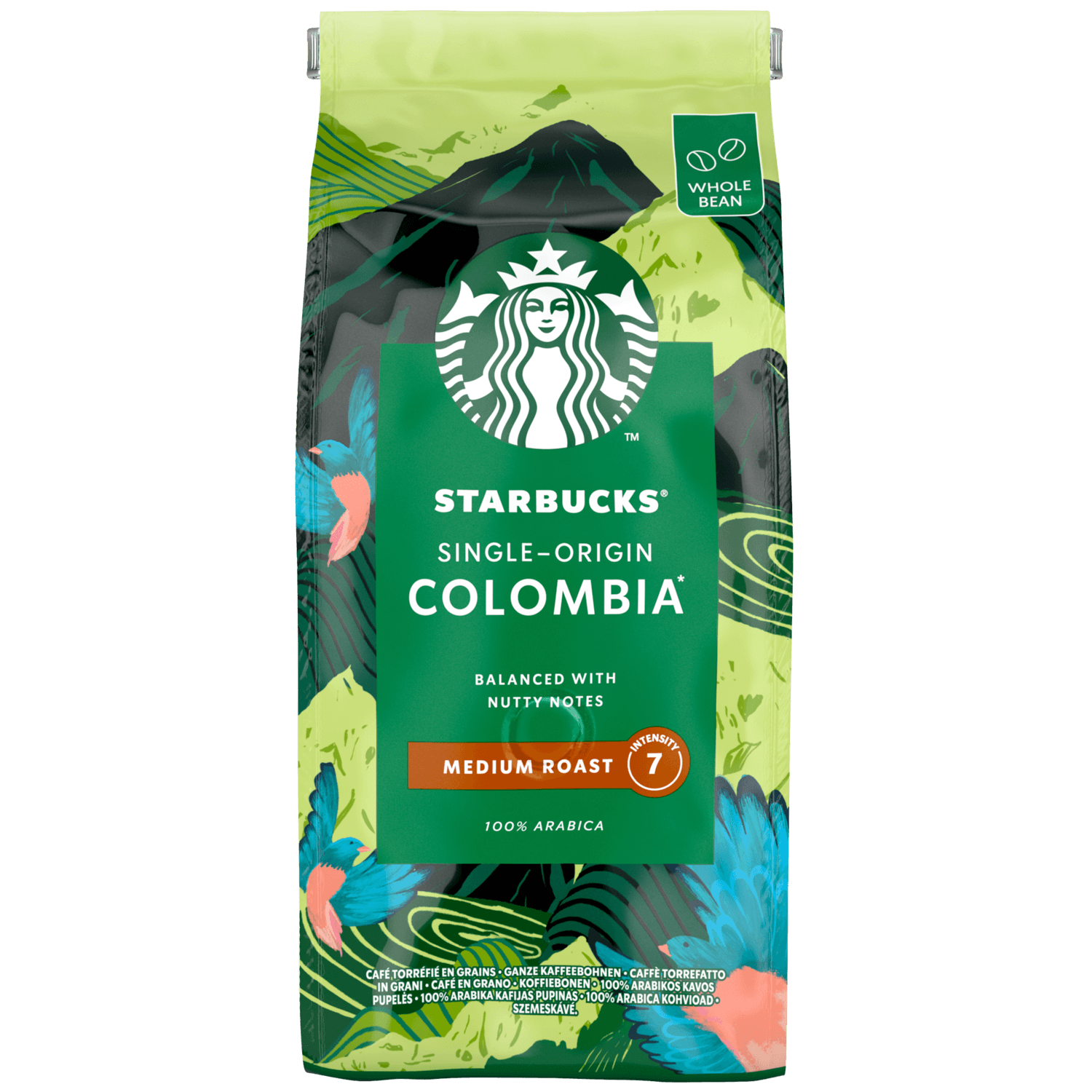 Starbucks Koffiebonen medium colombia roast