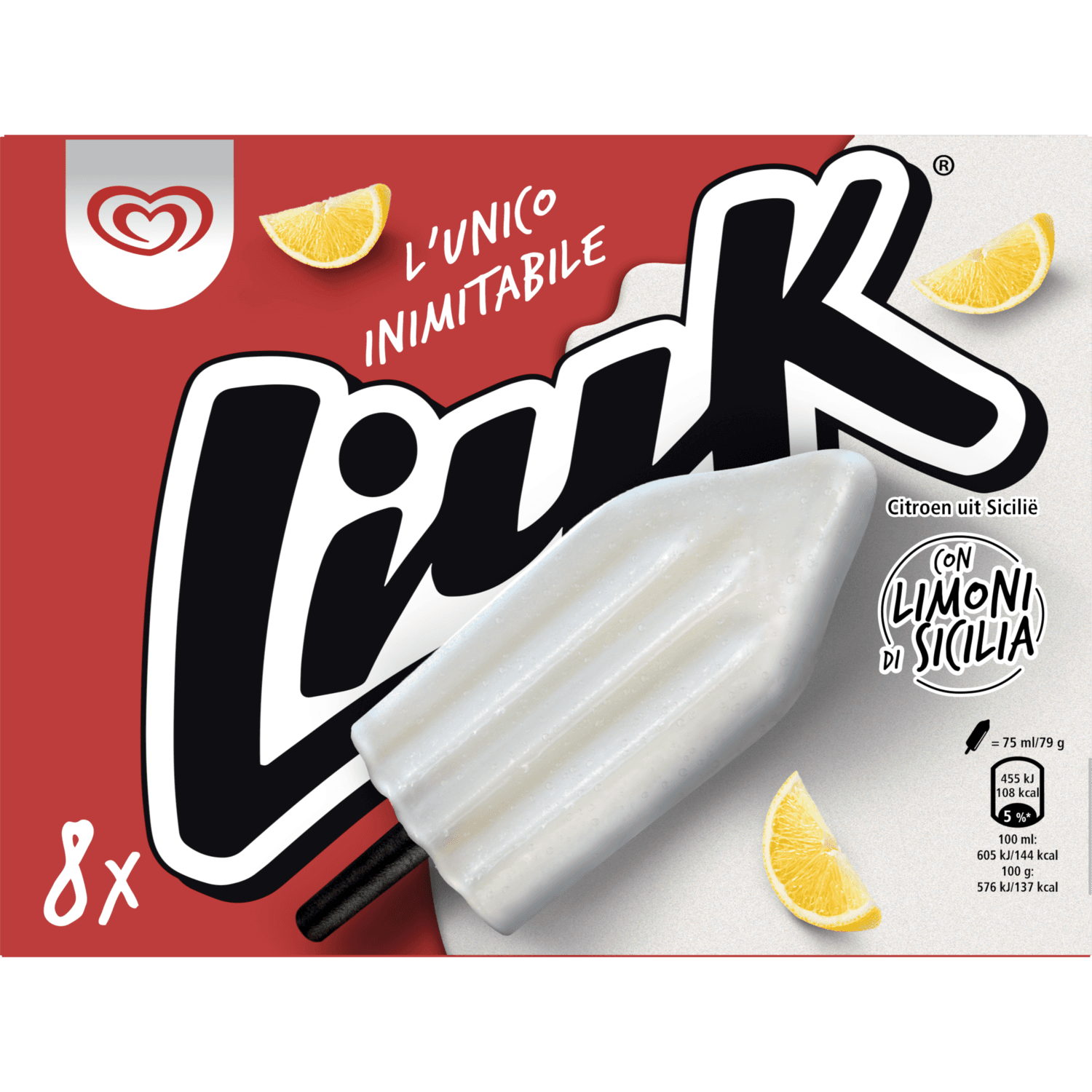 Ola Liuk lemon 8 stuks