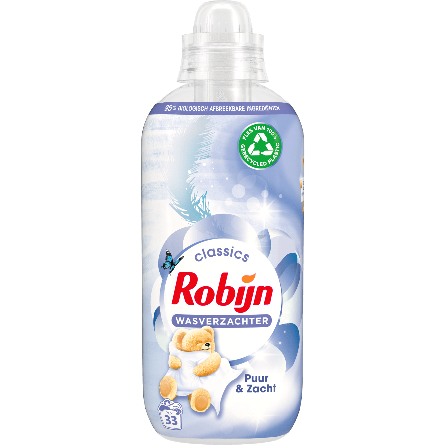 Robijn Wasverzachter puur & zacht 33 wasbeurten