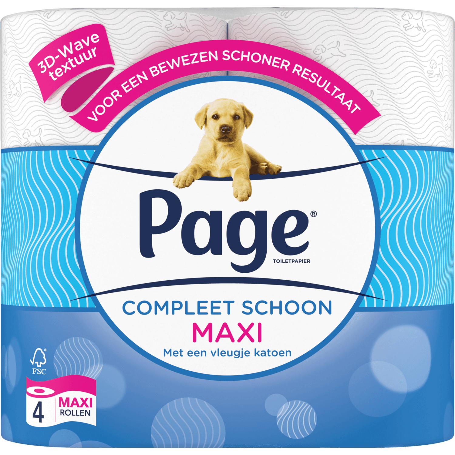 Page Toiletpapier compleet schoon maxi