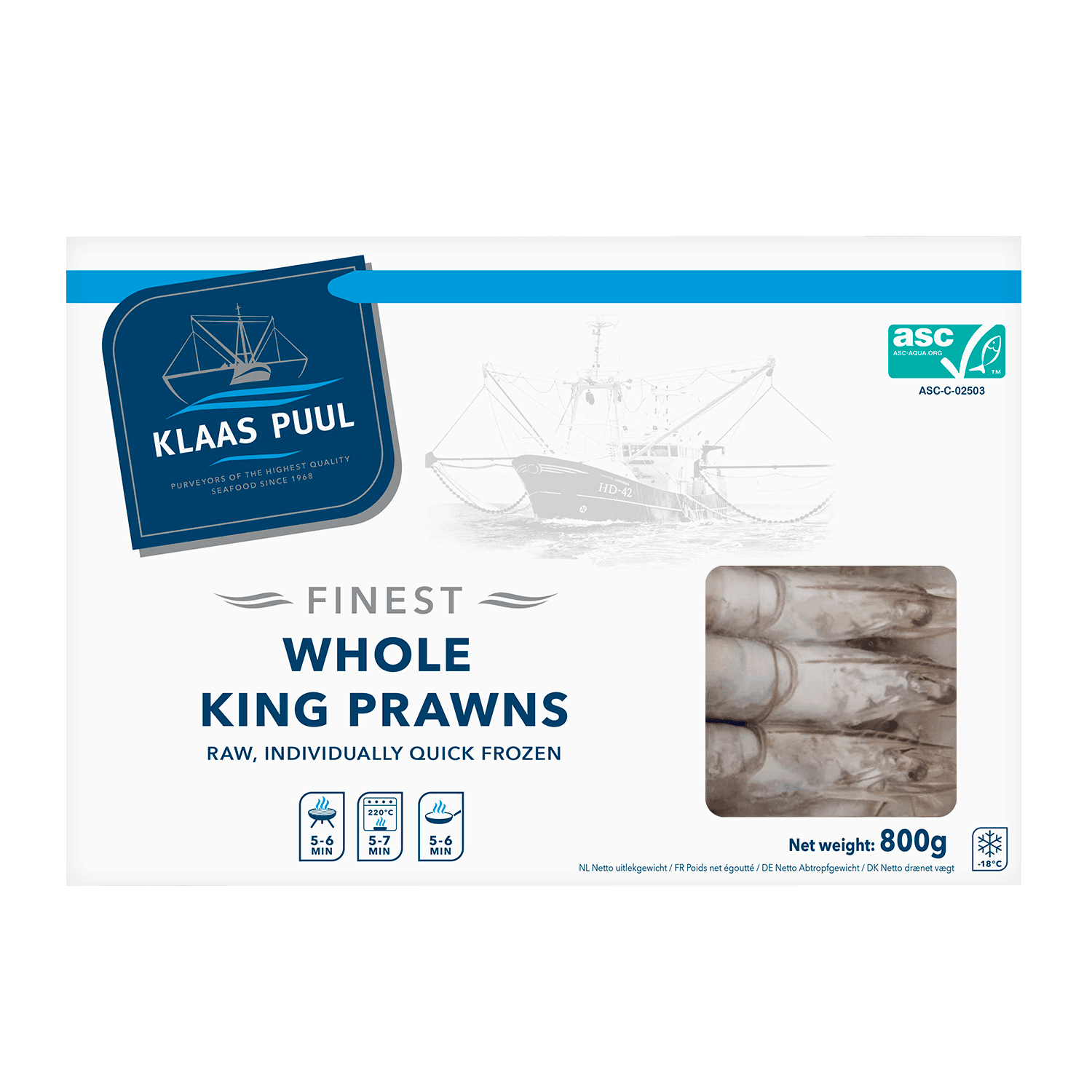 Klaas Puul Garnalen vannamei hoso