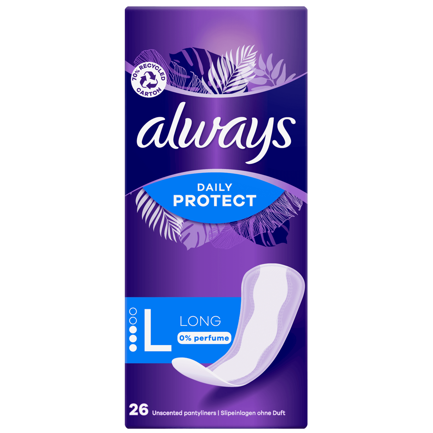 Always Inlegkruisjes dailies fresh & protect large