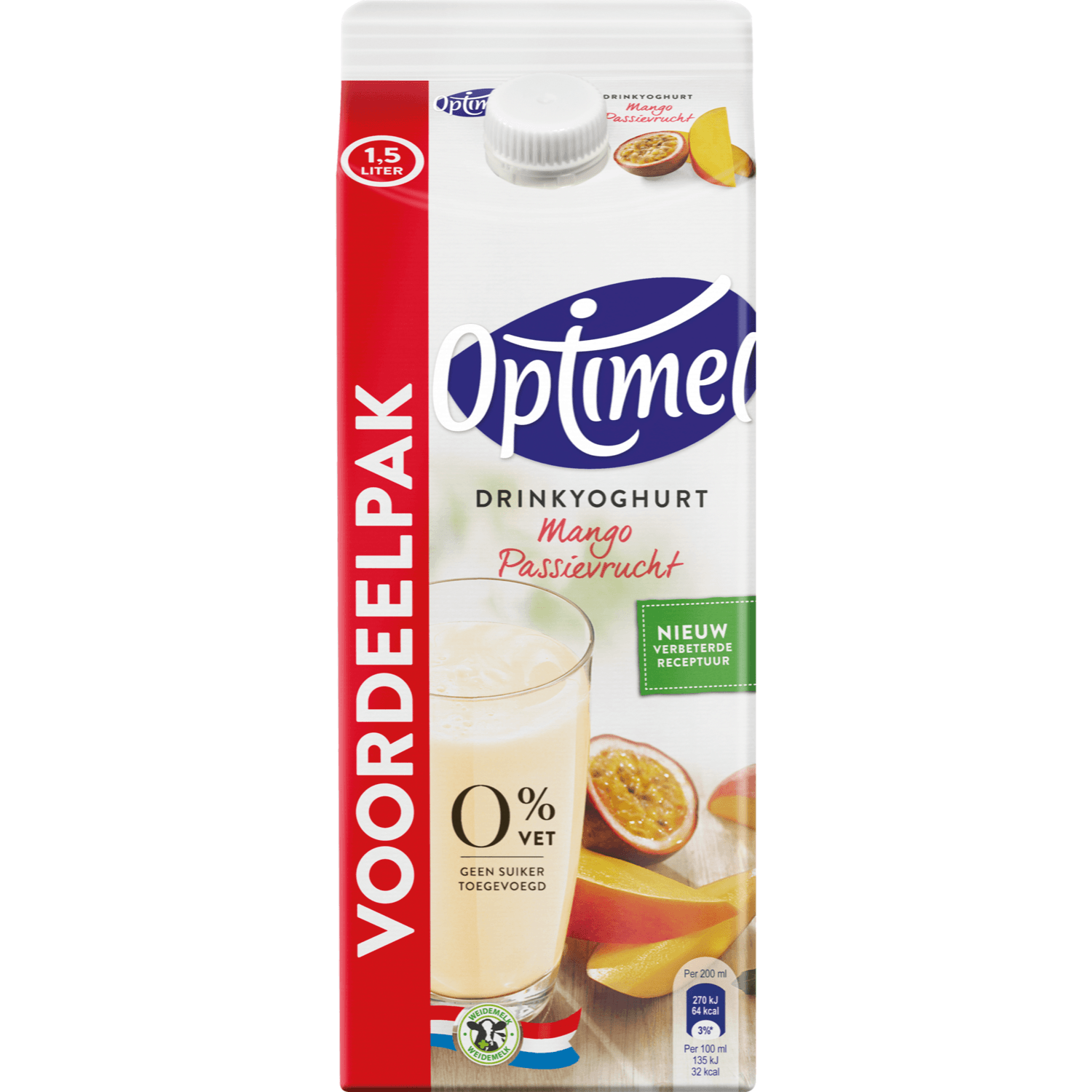 Optimel Drinkyoghurt mango passievrucht