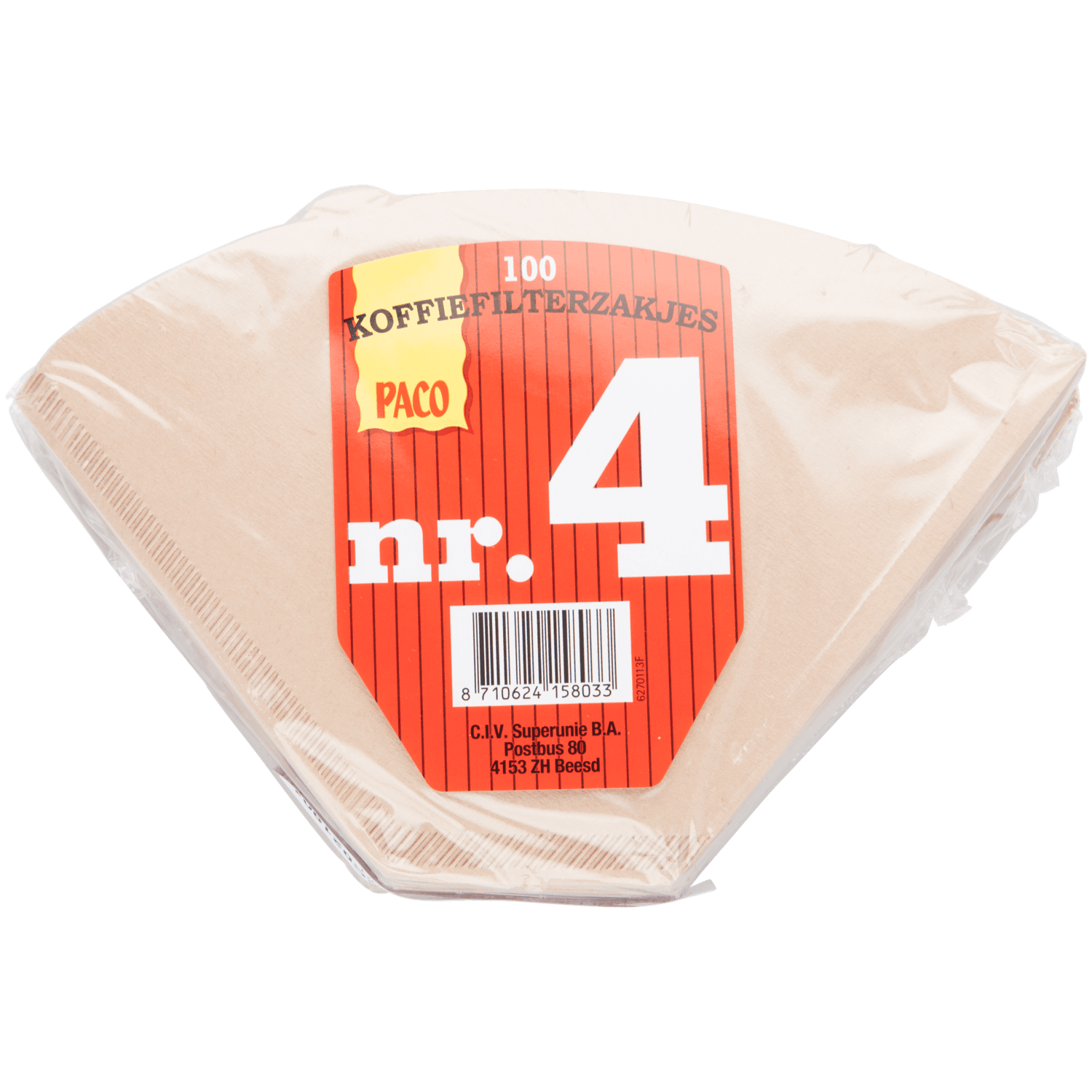 Paco Koffiefilterzakjes nr. 4