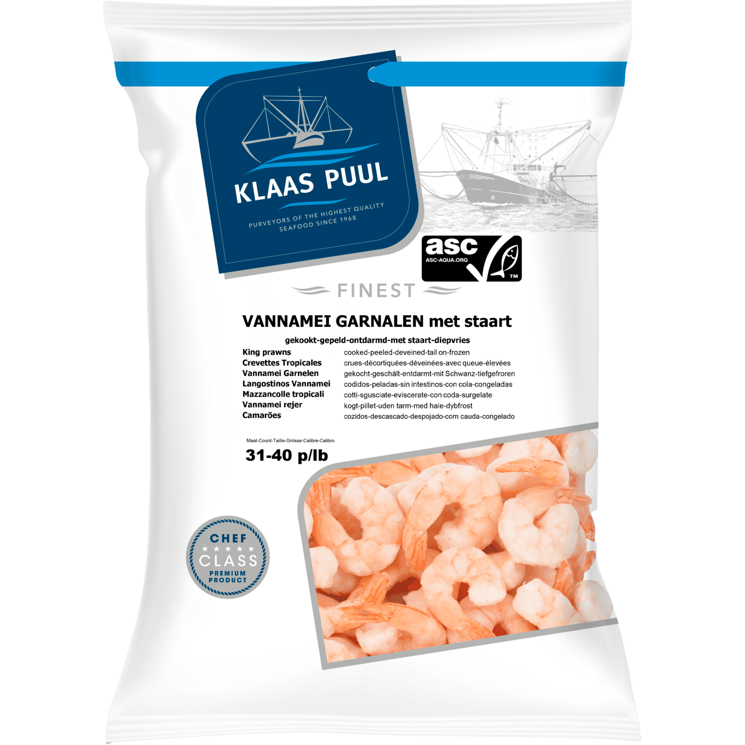 Klaas Puul Garnalen vannamei cocktail