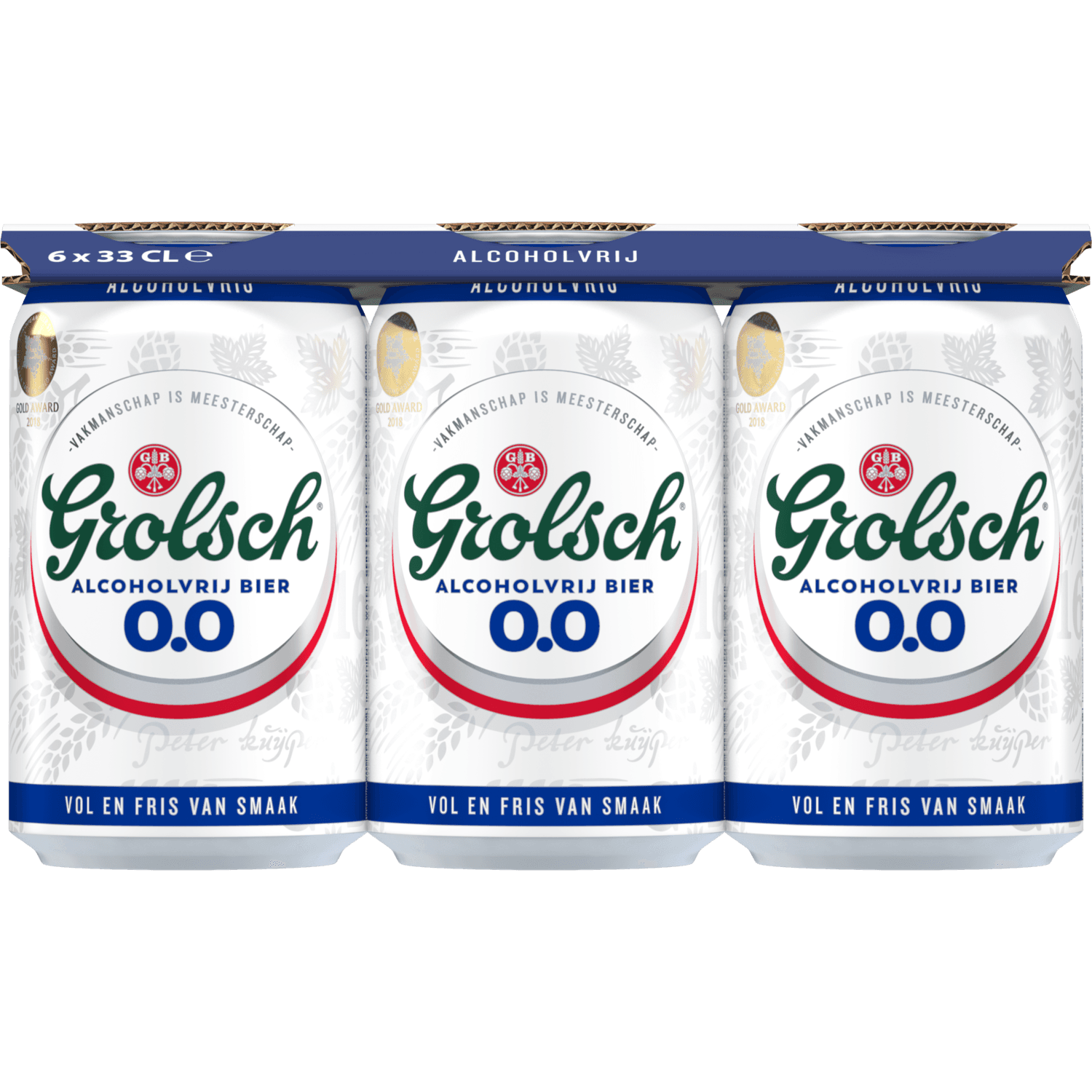 Grolsch Pilsener alcoholvrij 6x33 cl