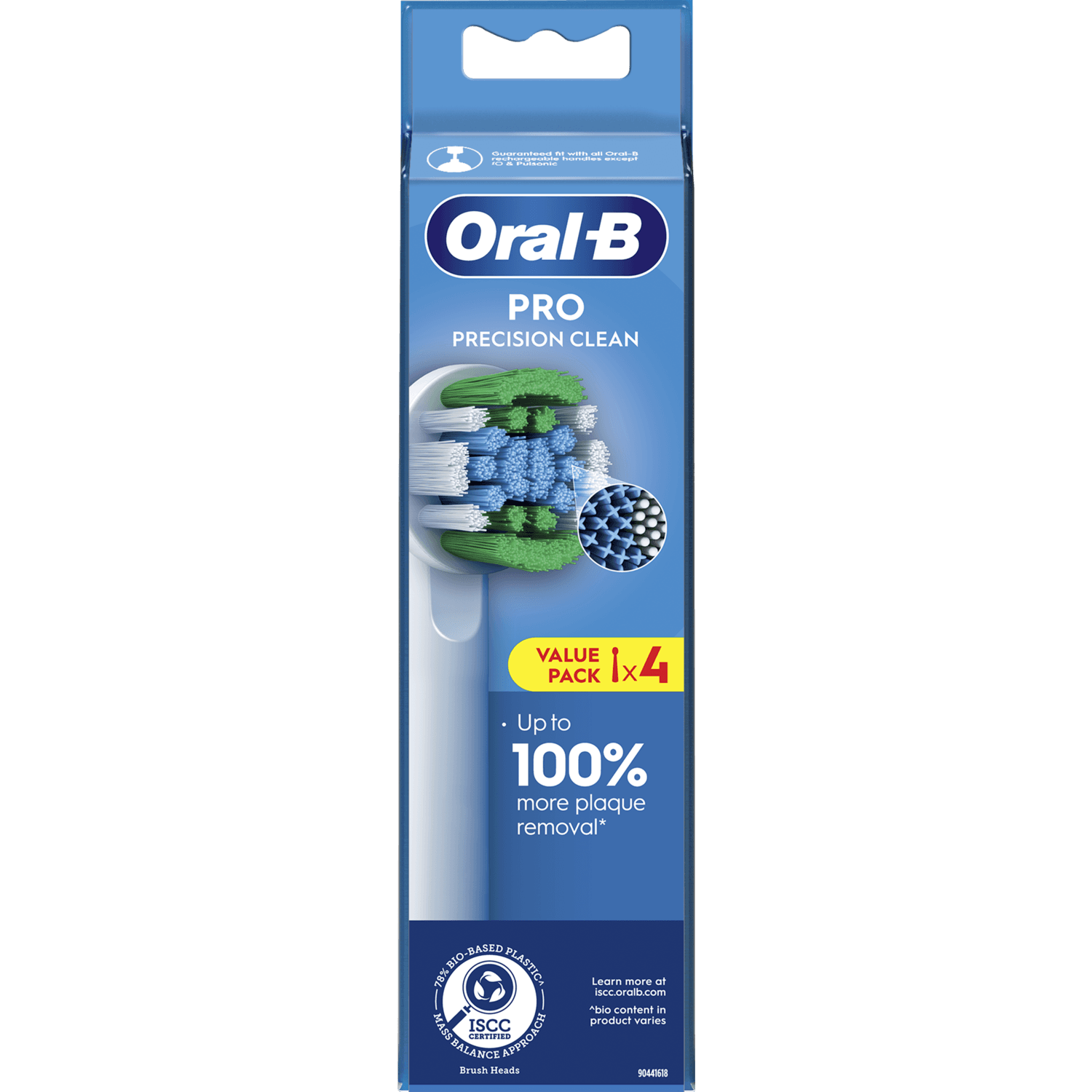 Oral-B Opzetborstels precision clean 4 stuks