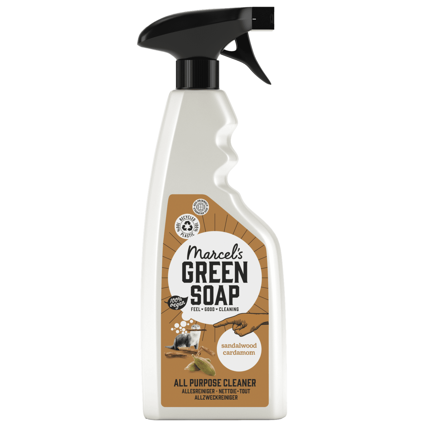 Green Soap Allesreiniger spray sandelhout & kardemom
