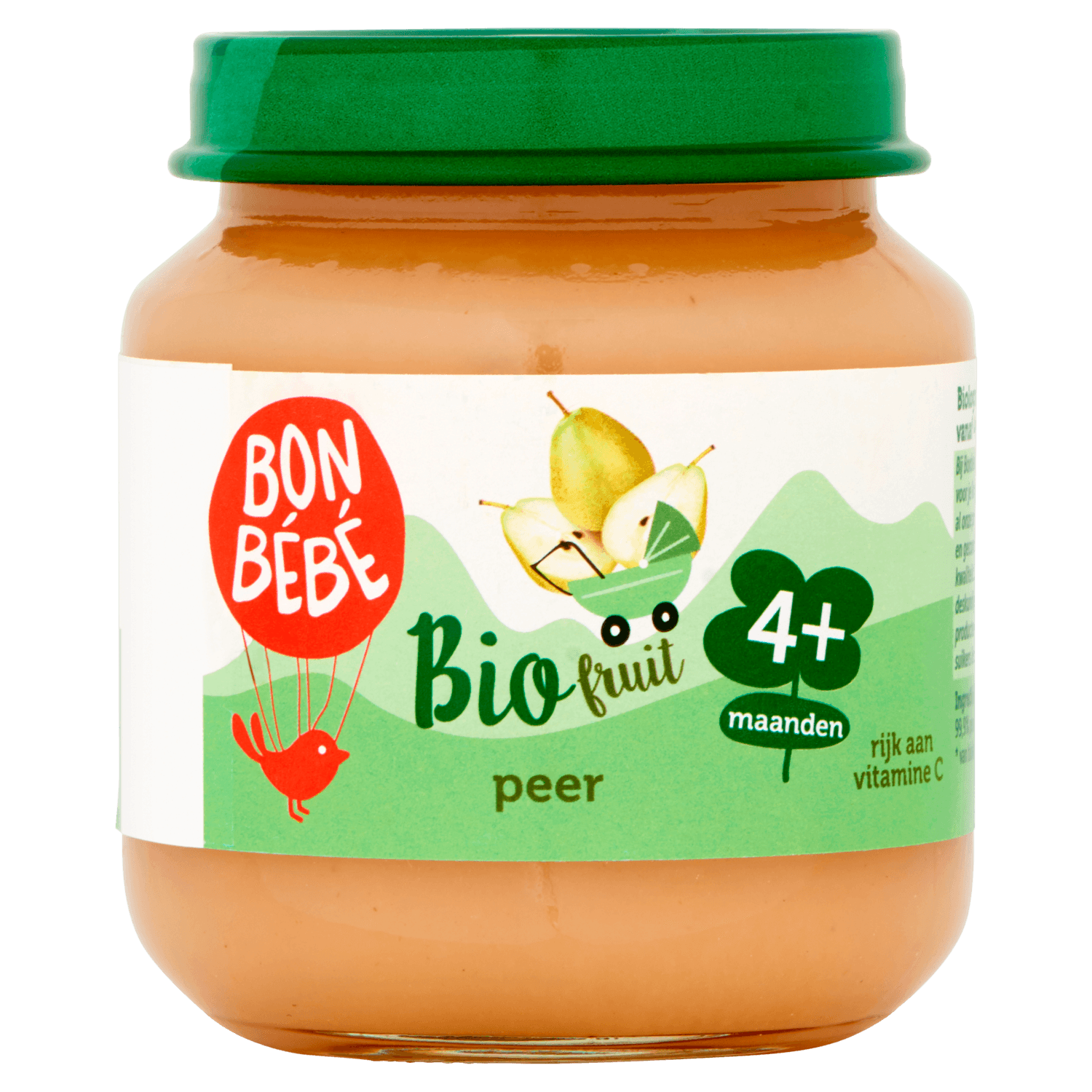 Bonbébé Biofruit 4+ maanden peer