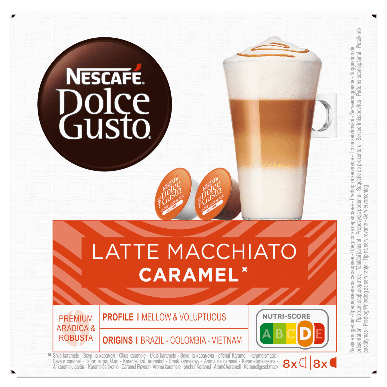 Nescafé Dolce gusto latte macchiatto caramel